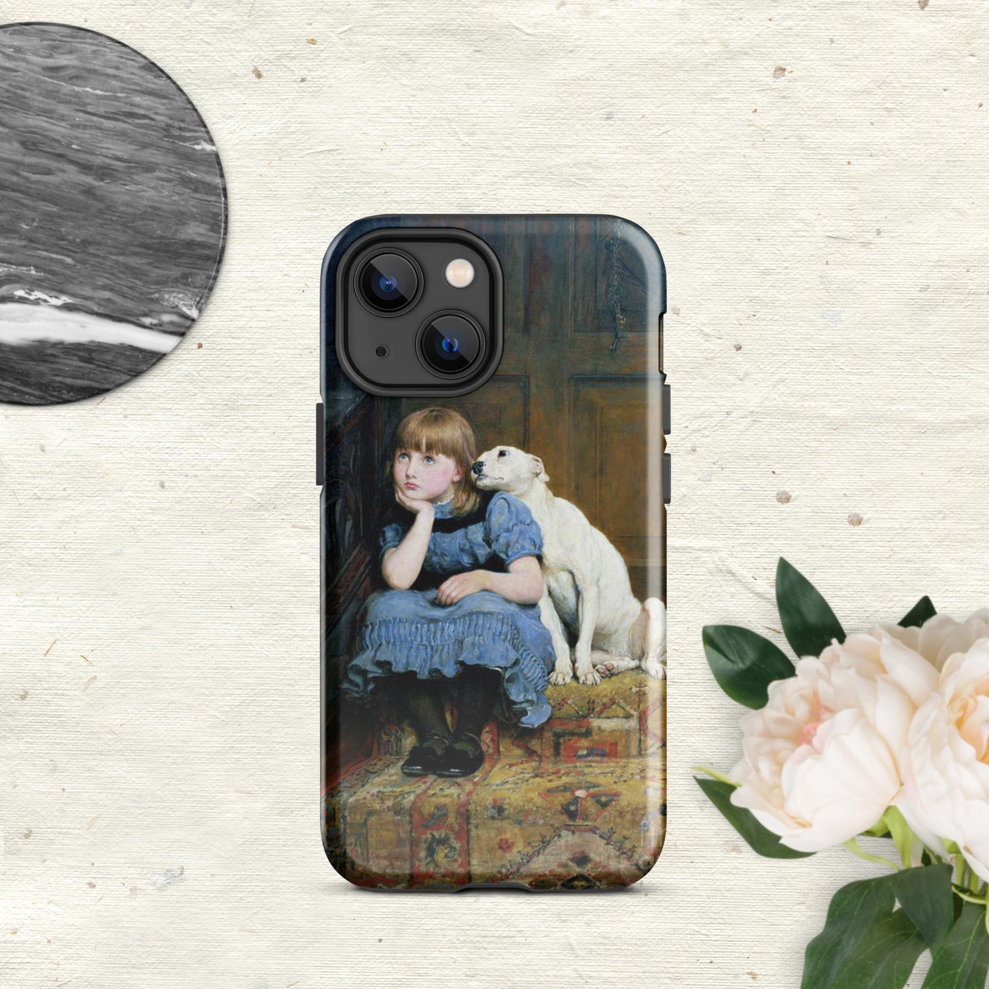 The Hologram Hook Up Glossy / iPhone 13 mini Briton's Sympathy Tough Case for iPhone®