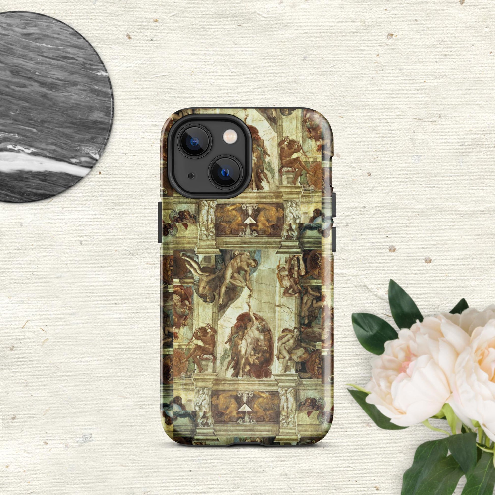 The Hologram Hook Up Glossy / iPhone 13 mini Creation Tough Case for iPhone®