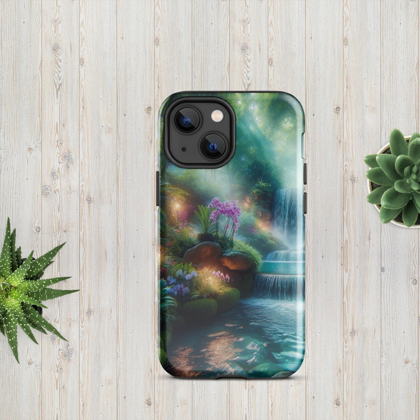 The Hologram Hook Up Glossy / iPhone 13 mini Hidden Secret Tough Case for iPhone®