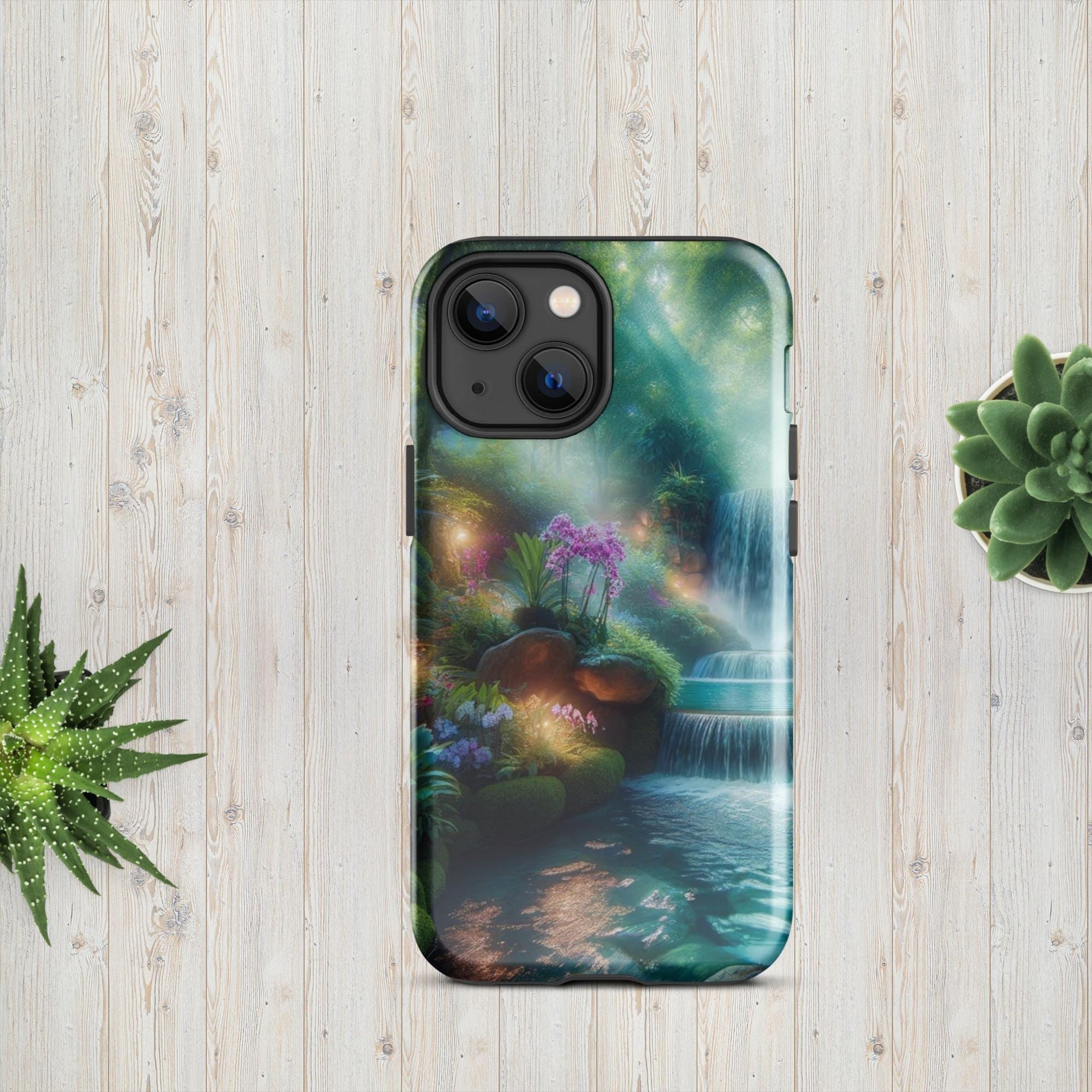 The Hologram Hook Up Glossy / iPhone 13 mini Hidden Secret Tough Case for iPhone®