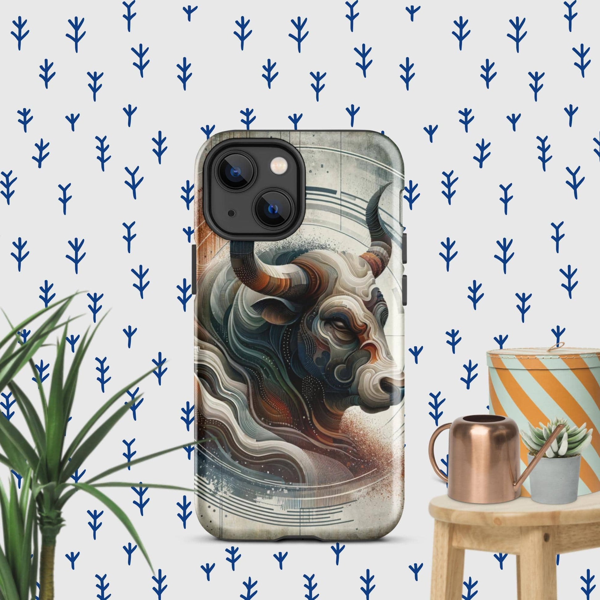 The Hologram Hook Up Glossy / iPhone 13 mini Taurus Tough Case for iPhone®