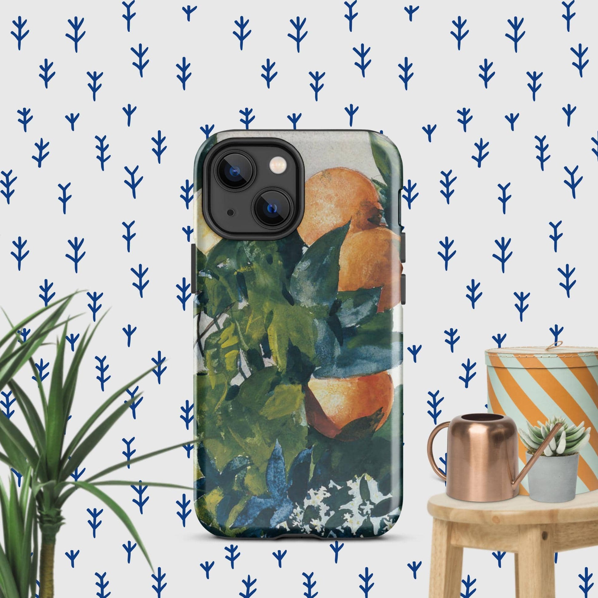 The Hologram Hook Up Glossy / iPhone 13 mini Winslow's Oranges Tough Case for iPhone®