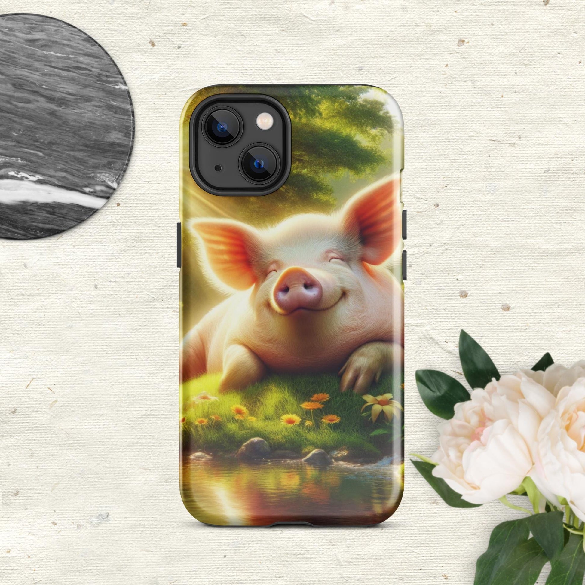 The Hologram Hook Up Glossy / iPhone 13 Pig Tough Case for iPhone®
