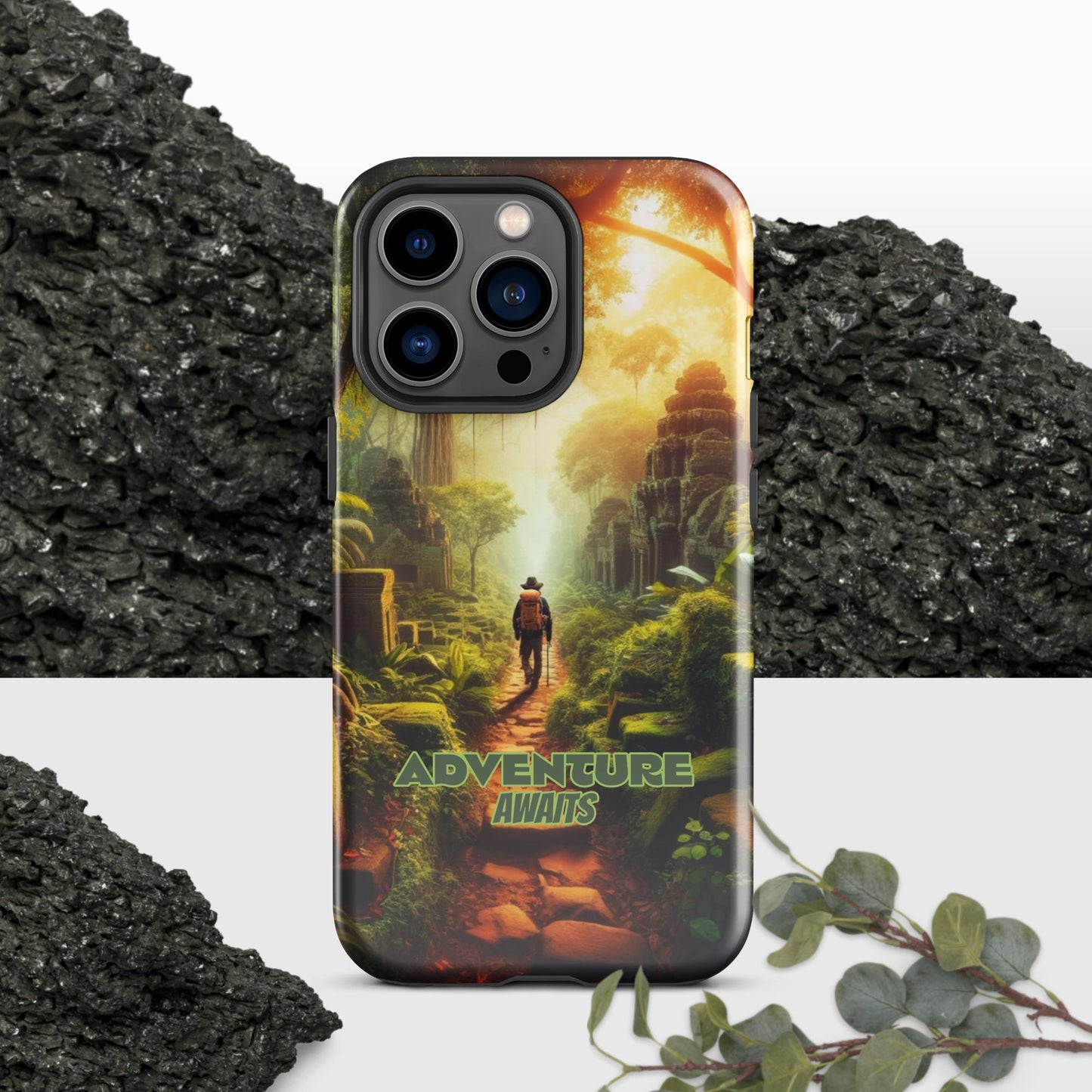 Trendyguard Glossy / iPhone 13 Pro Adventure Awaits Tough Case for iPhone®