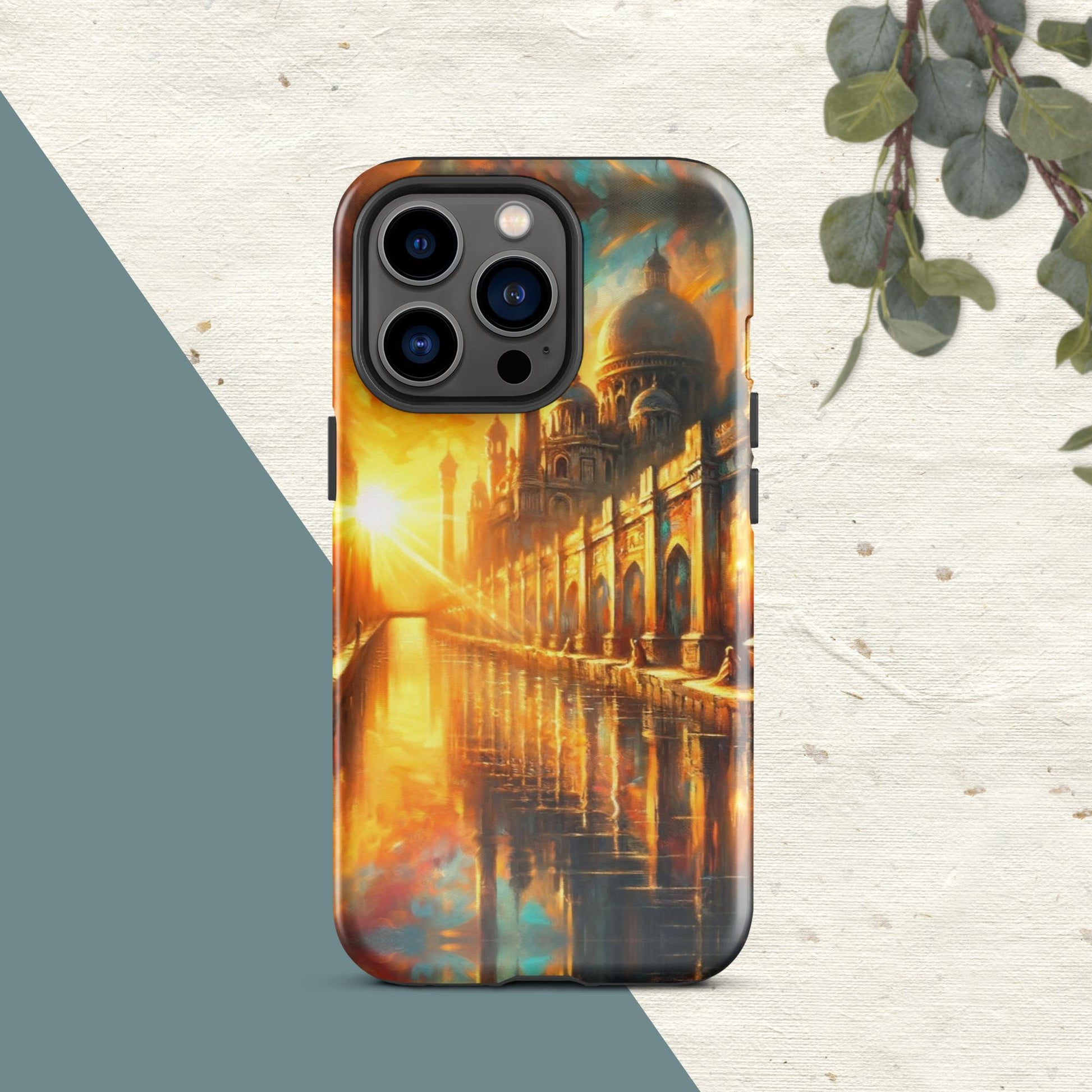 The Hologram Hook Up Glossy / iPhone 13 Pro Ancient Trade Tough Case for iPhone®