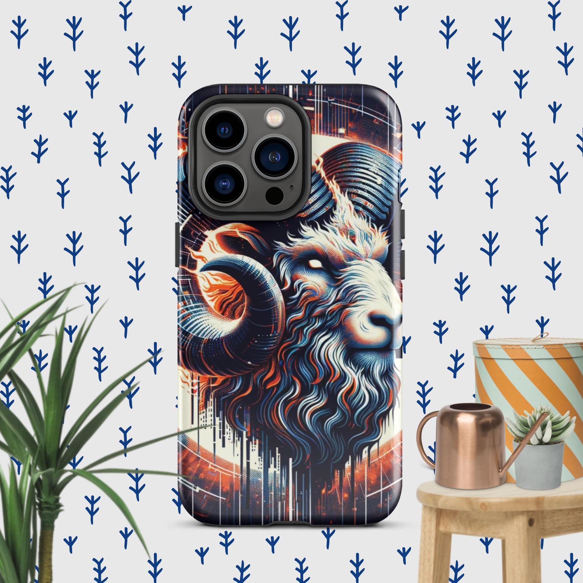 The Hologram Hook Up Glossy / iPhone 13 Pro Aries Tough Case for iPhone®