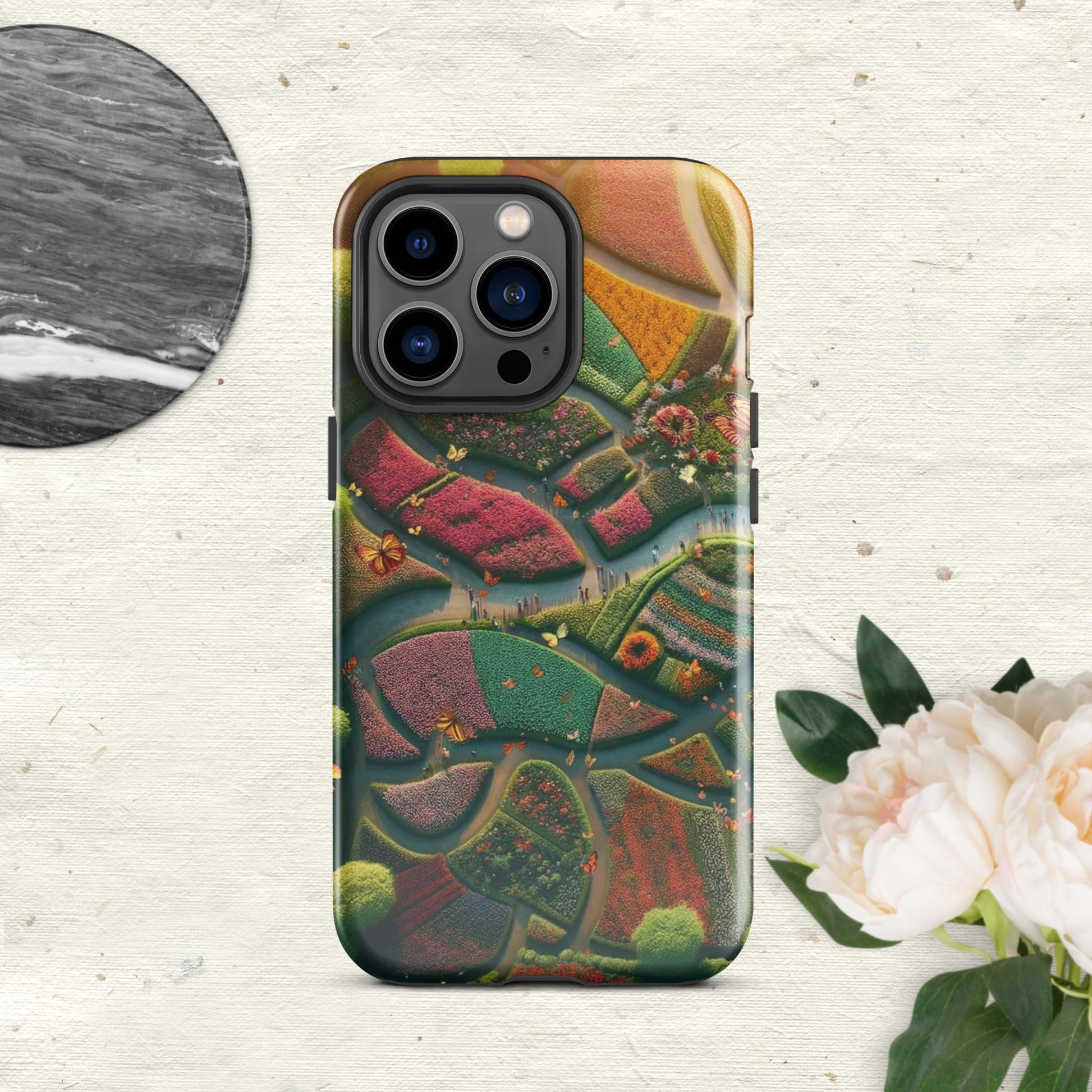 The Hologram Hook Up Glossy / iPhone 13 Pro Butterfly Landia Tough Case for iPhone®