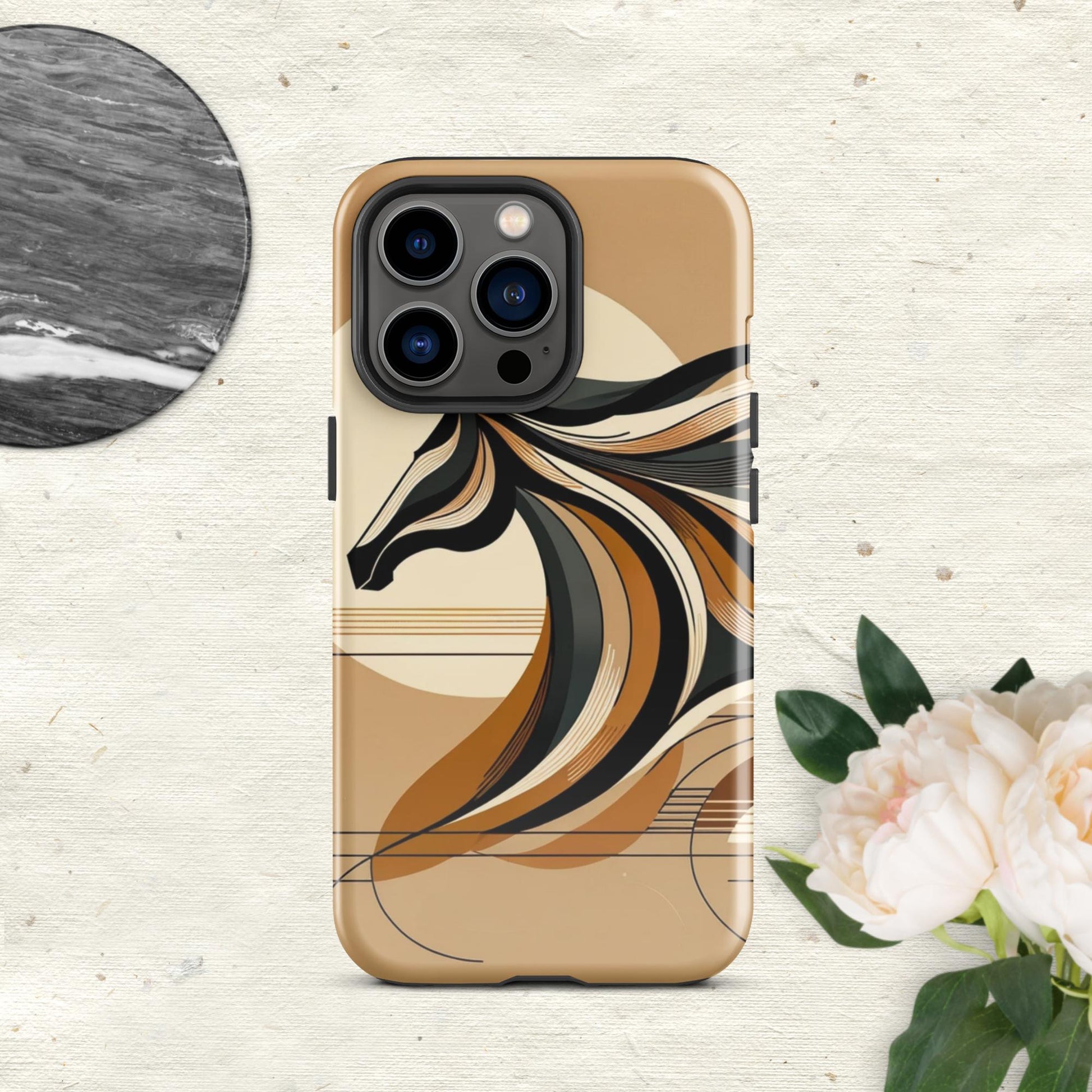 The Hologram Hook Up Glossy / iPhone 13 Pro Horse Icon Tough Case for iPhone®