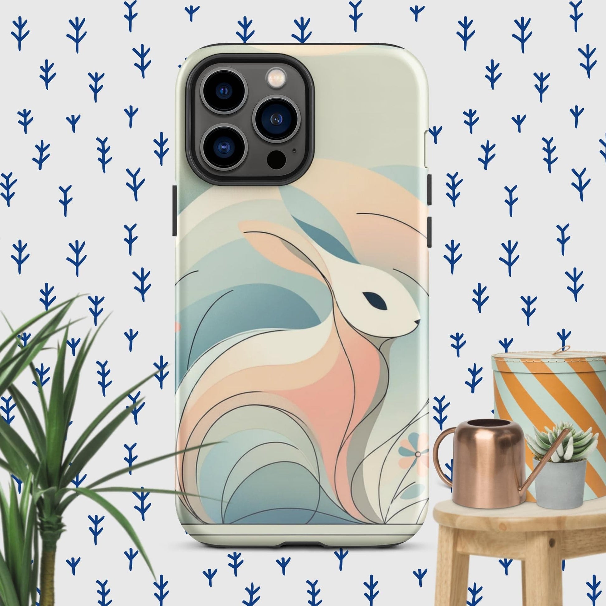 The Hologram Hook Up Glossy / iPhone 13 Pro Max Rabbit Icon Tough Case for iPhone®