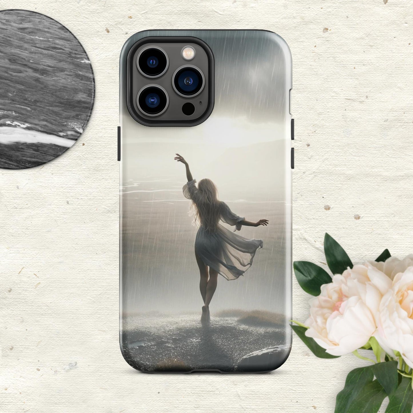 The Hologram Hook Up Glossy / iPhone 13 Pro Max Rain Blessing Tough Case for iPhone®