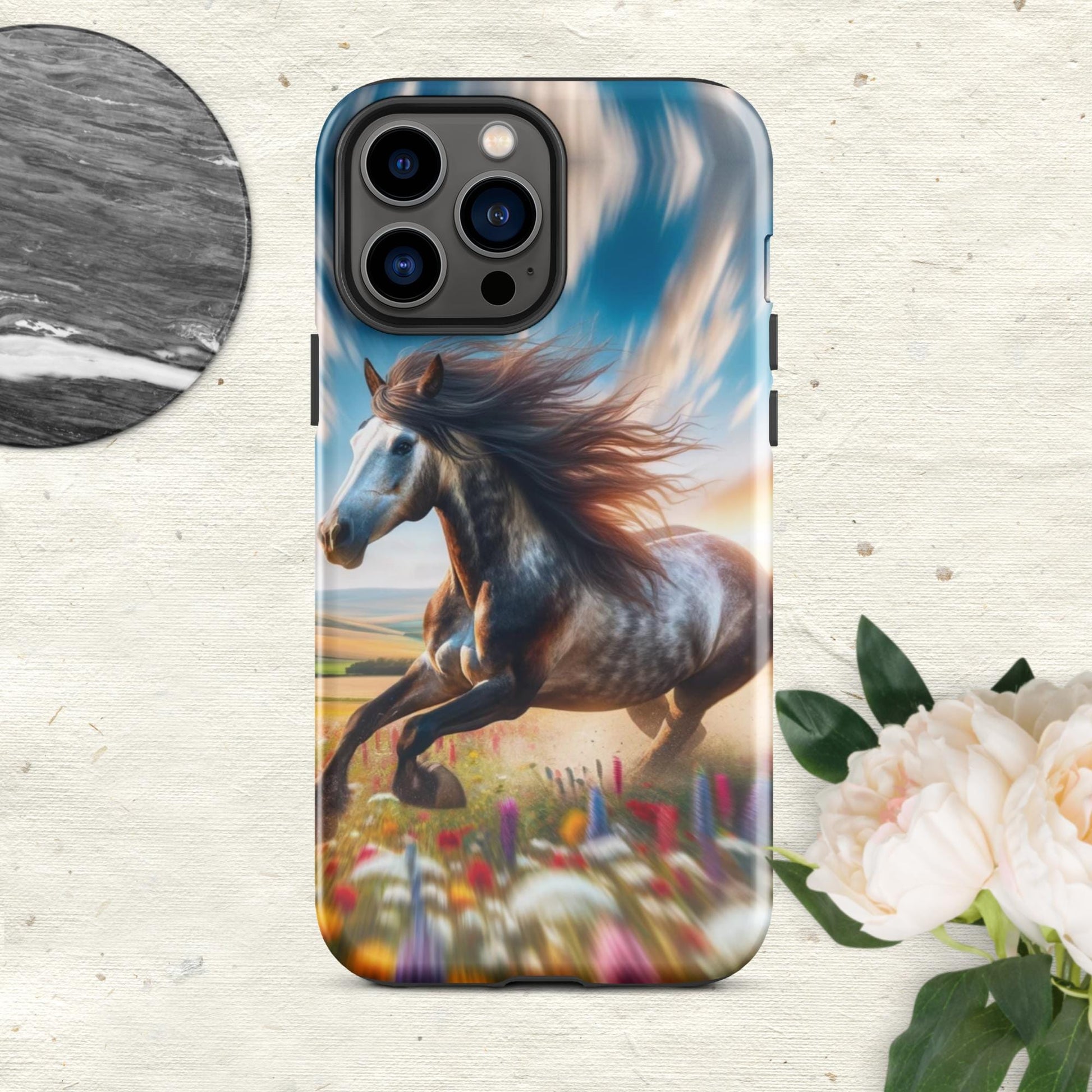 The Hologram Hook Up Glossy / iPhone 13 Pro Max Speed Horse Tough Case for iPhone®