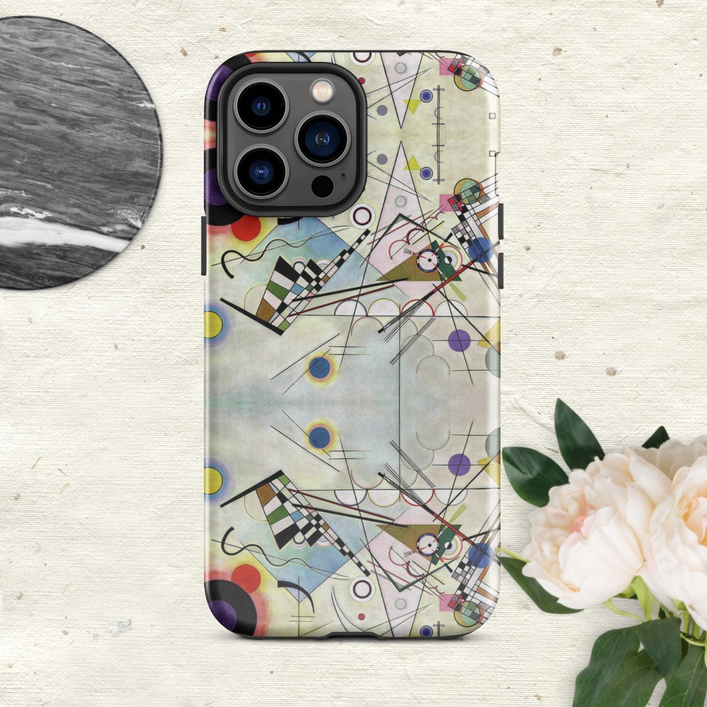 The Hologram Hook Up Glossy / iPhone 13 Pro Max Wassily's Reflection Tough Case for iPhone®