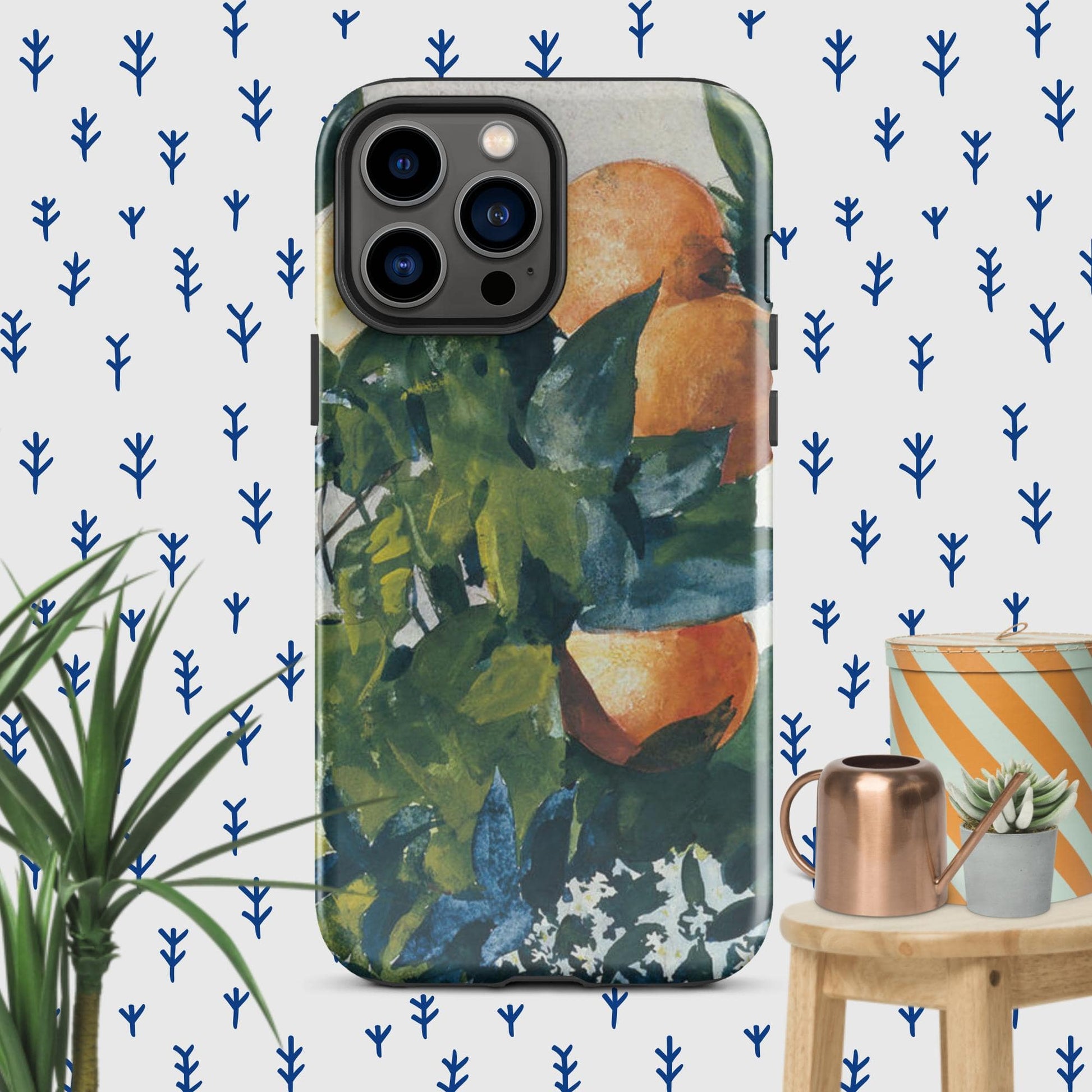 The Hologram Hook Up Glossy / iPhone 13 Pro Max Winslow's Oranges Tough Case for iPhone®