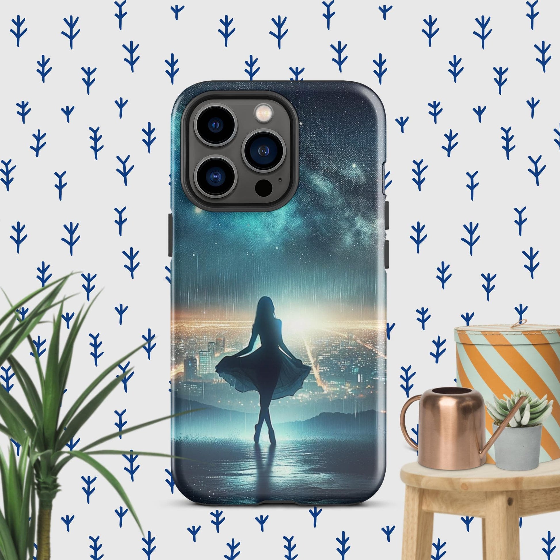 The Hologram Hook Up Glossy / iPhone 13 Pro Night Dance Tough Case for iPhone®