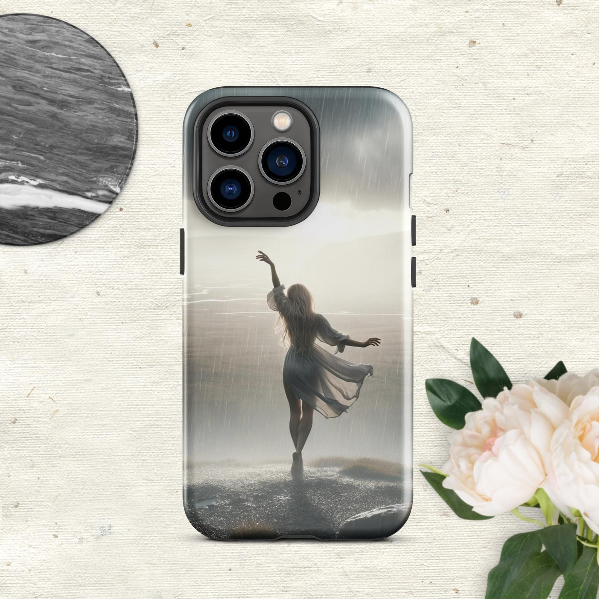 The Hologram Hook Up Glossy / iPhone 13 Pro Rain Blessing Tough Case for iPhone®