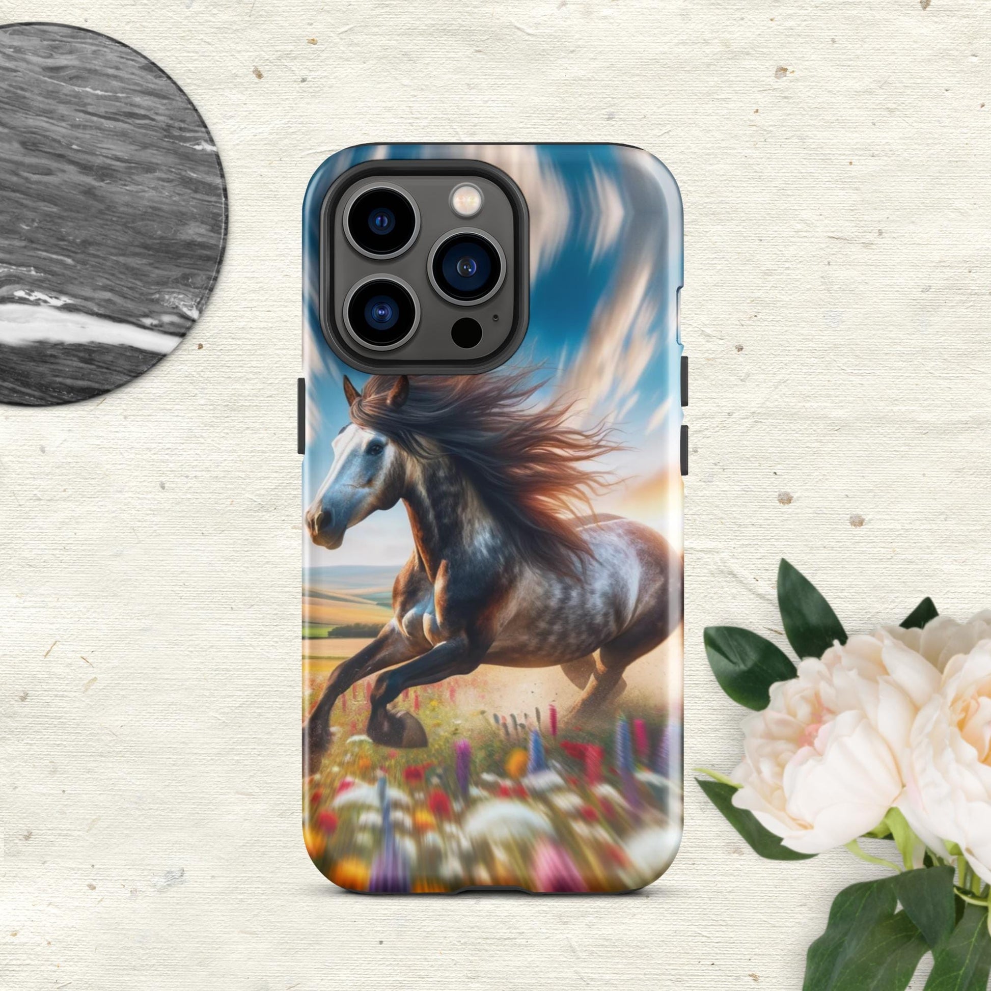 The Hologram Hook Up Glossy / iPhone 13 Pro Speed Horse Tough Case for iPhone®