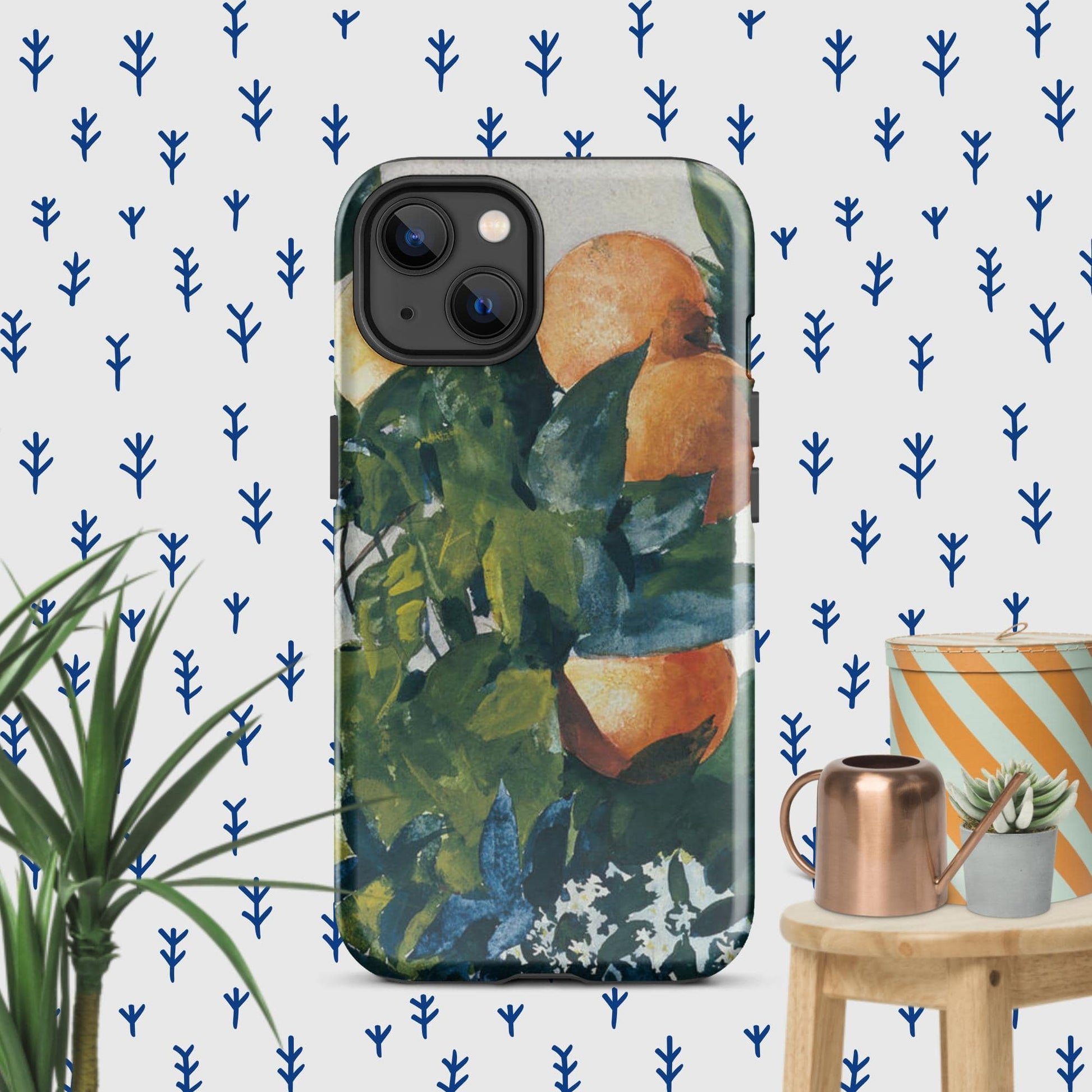 The Hologram Hook Up Glossy / iPhone 13 Winslow's Oranges Tough Case for iPhone®