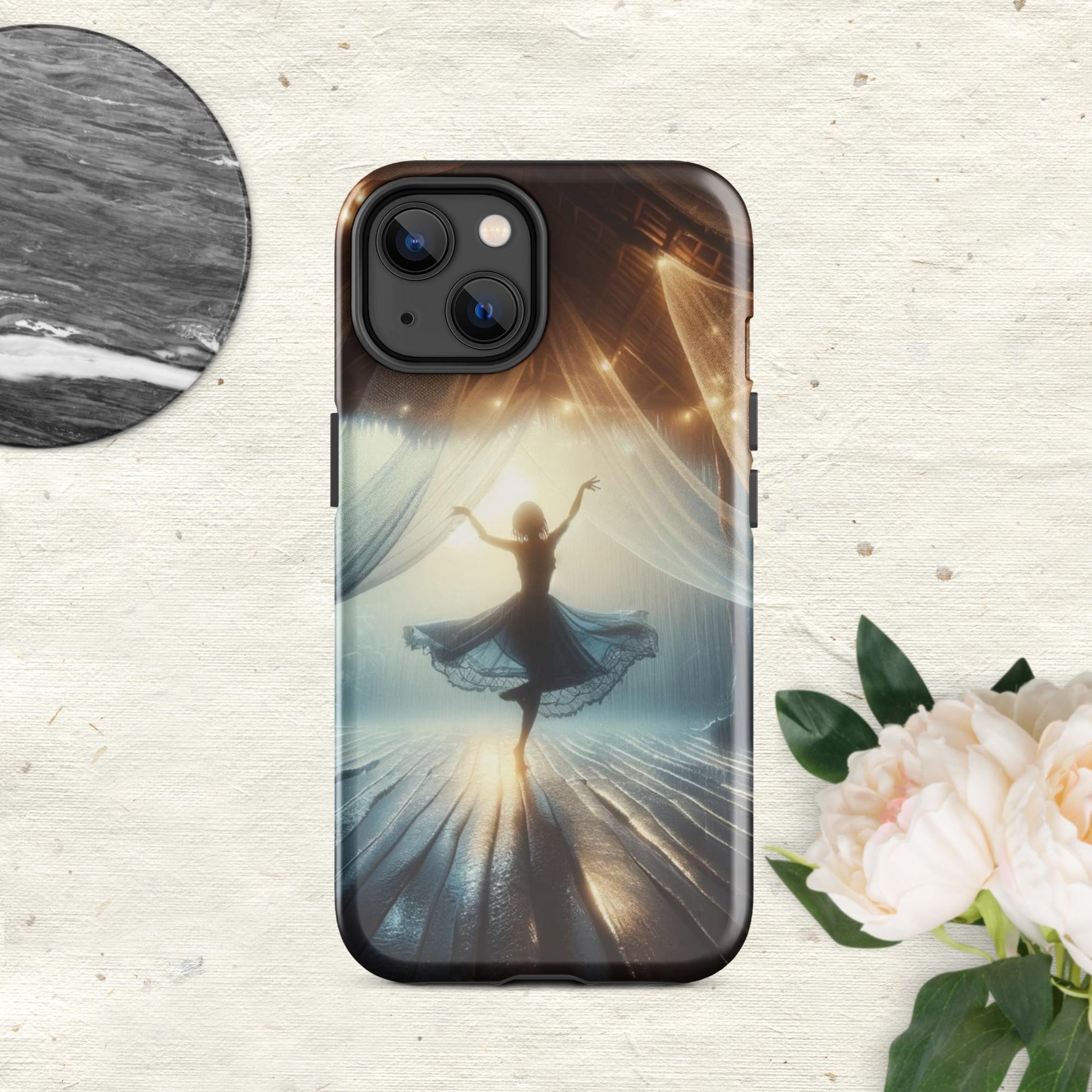 The Hologram Hook Up Glossy / iPhone 14 Always Dancing Tough Case for iPhone®