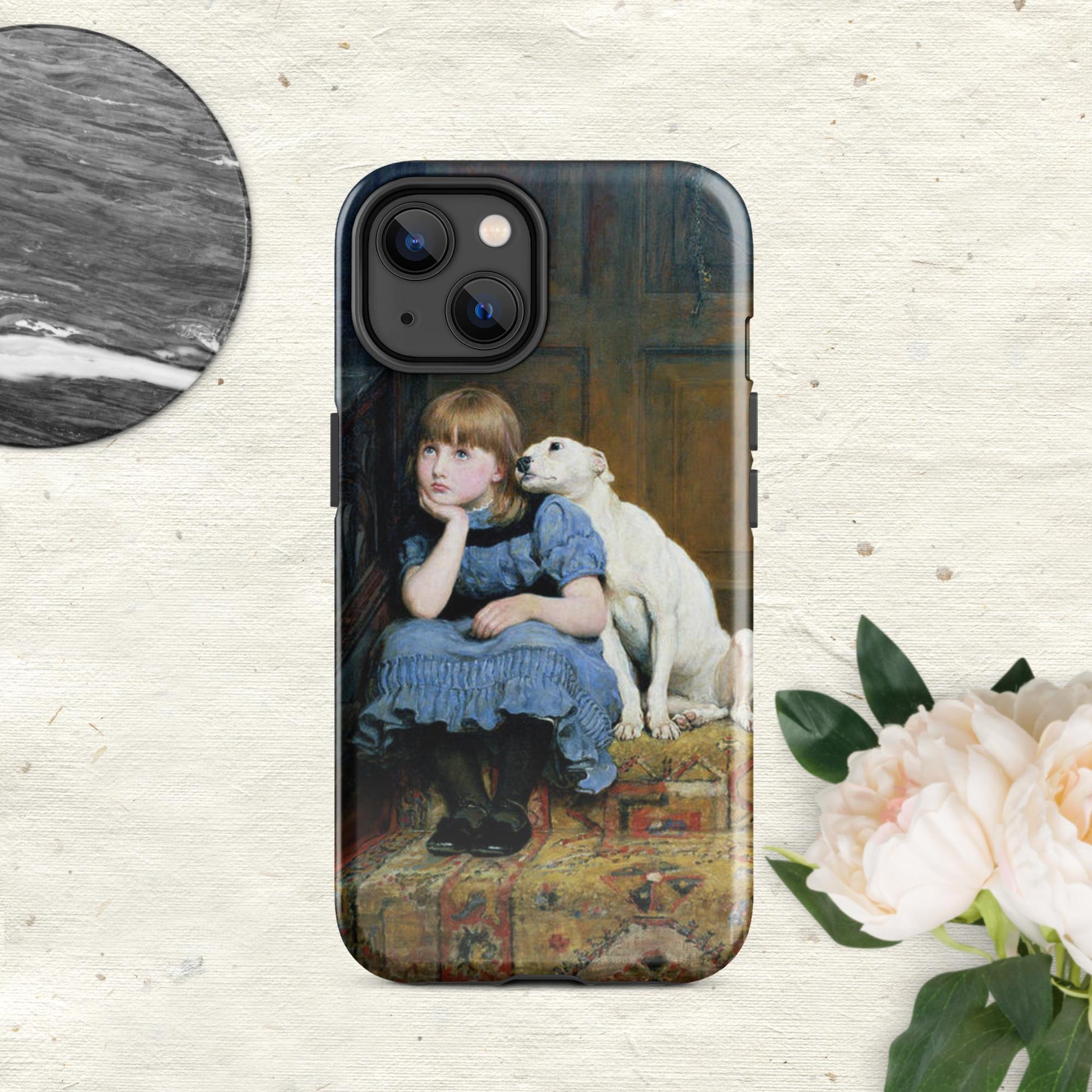 The Hologram Hook Up Glossy / iPhone 14 Briton's Sympathy Tough Case for iPhone®