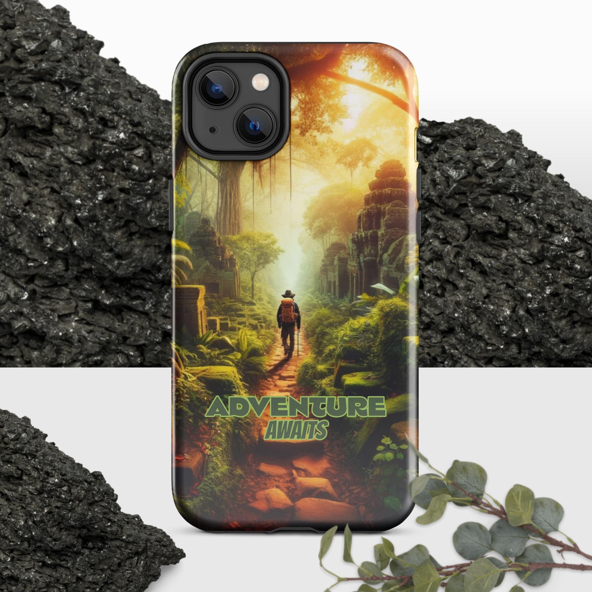 Trendyguard Glossy / iPhone 14 Plus Adventure Awaits Tough Case for iPhone®