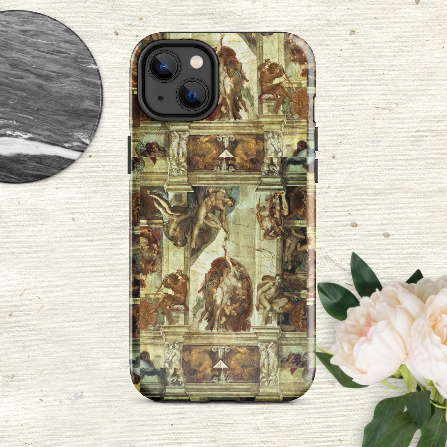 The Hologram Hook Up Glossy / iPhone 14 Plus Creation Tough Case for iPhone®