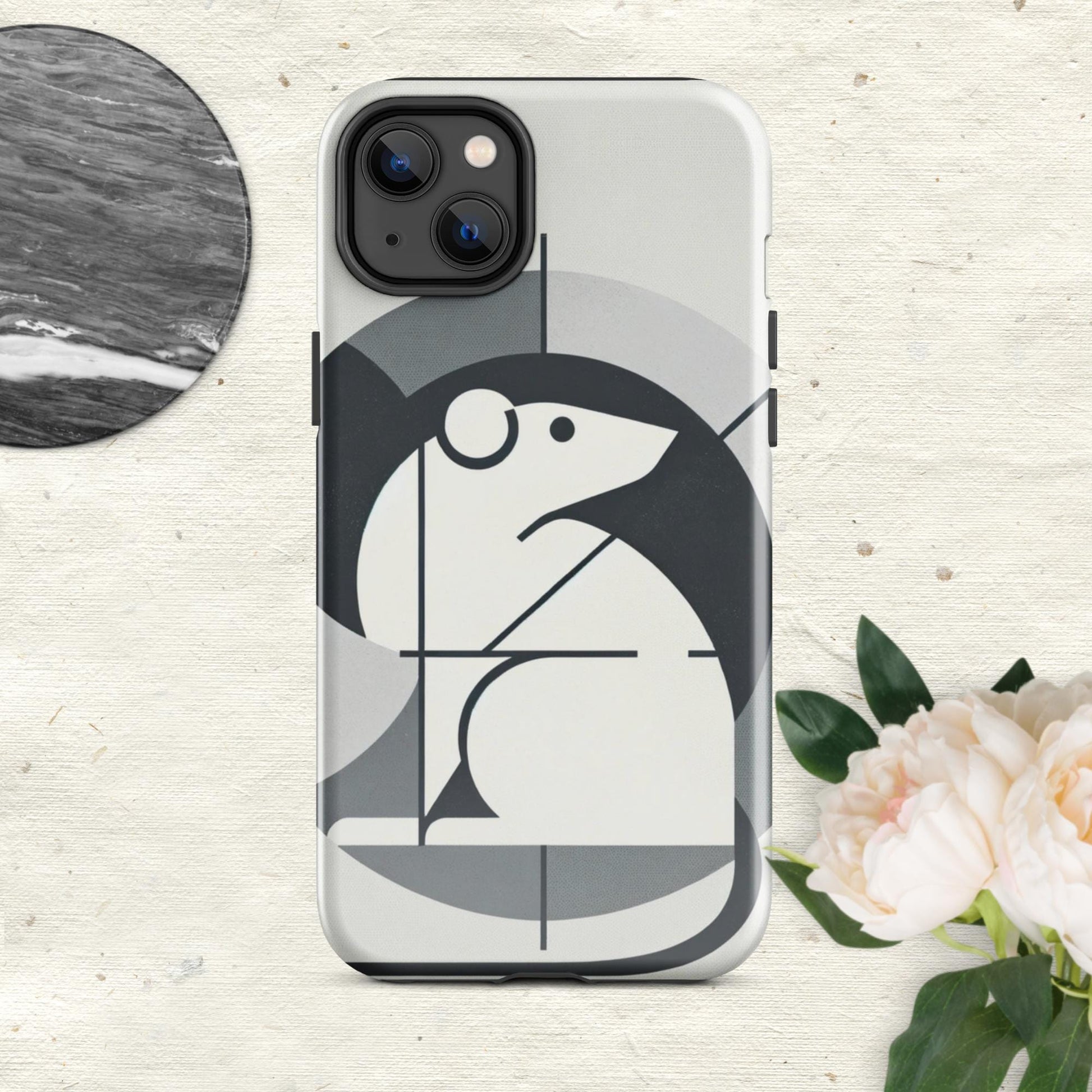 The Hologram Hook Up Glossy / iPhone 14 Plus Rat Icon Tough Case for iPhone®
