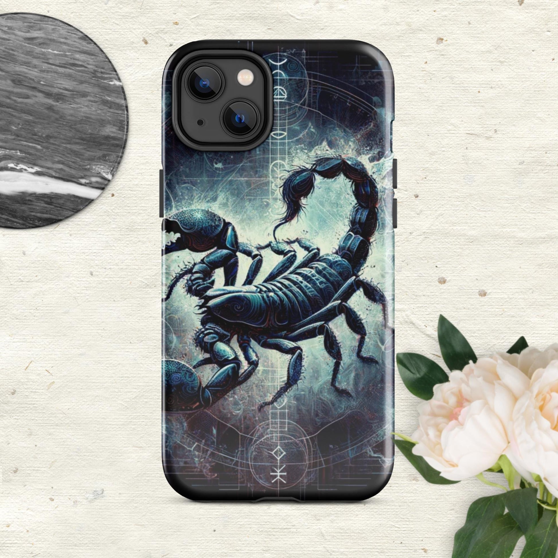 The Hologram Hook Up Glossy / iPhone 14 Plus Scorpio Tough Case for iPhone®
