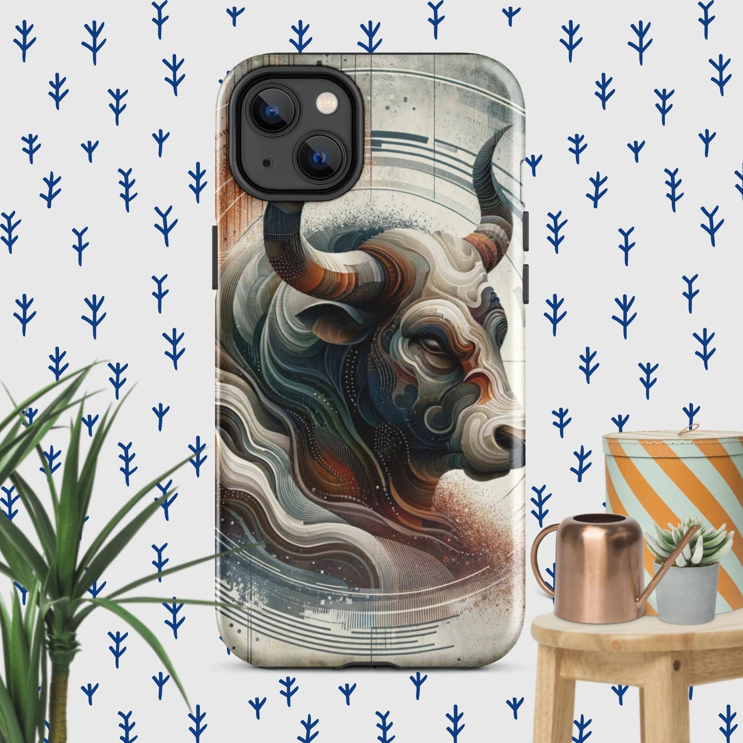The Hologram Hook Up Glossy / iPhone 14 Plus Taurus Tough Case for iPhone®