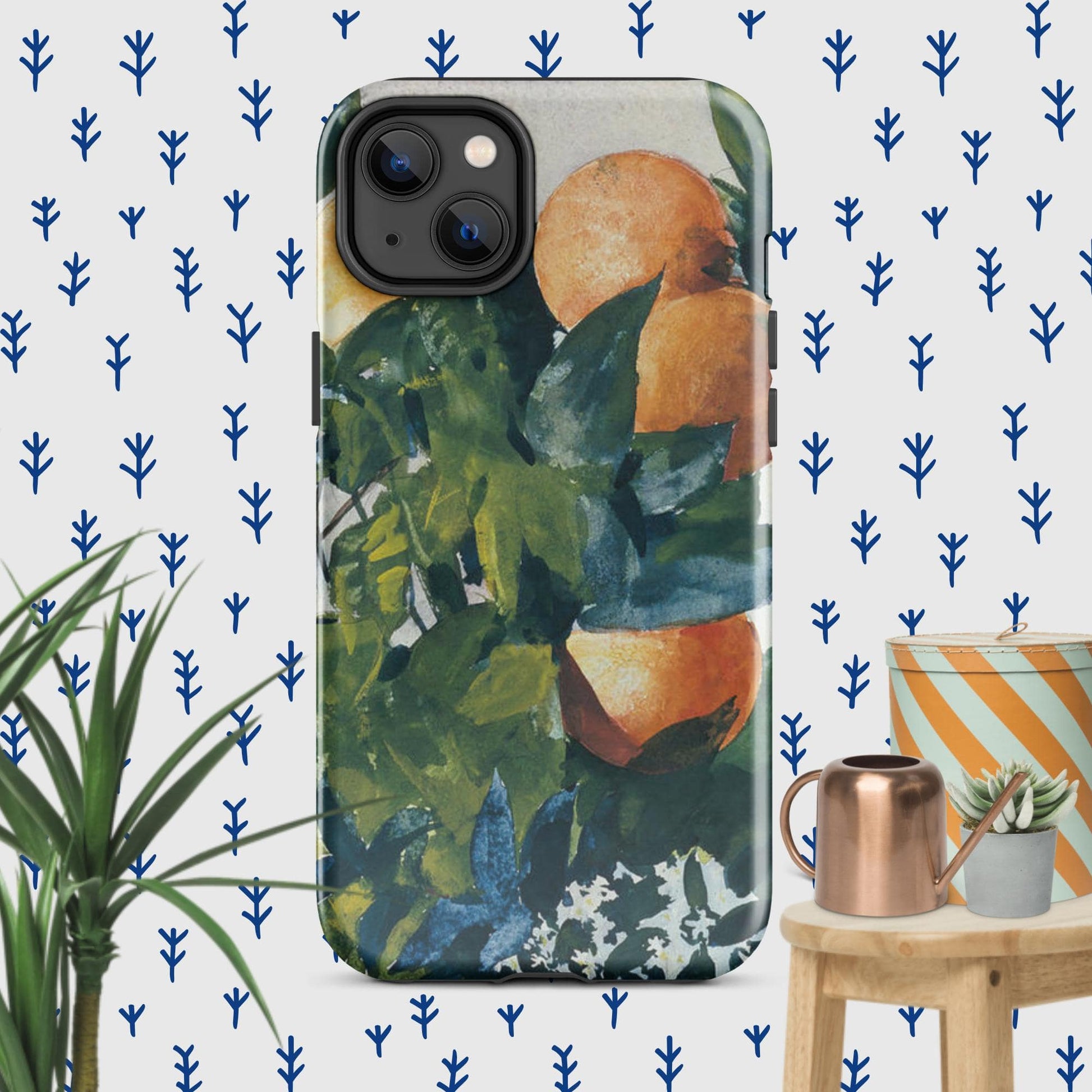 The Hologram Hook Up Glossy / iPhone 14 Plus Winslow's Oranges Tough Case for iPhone®