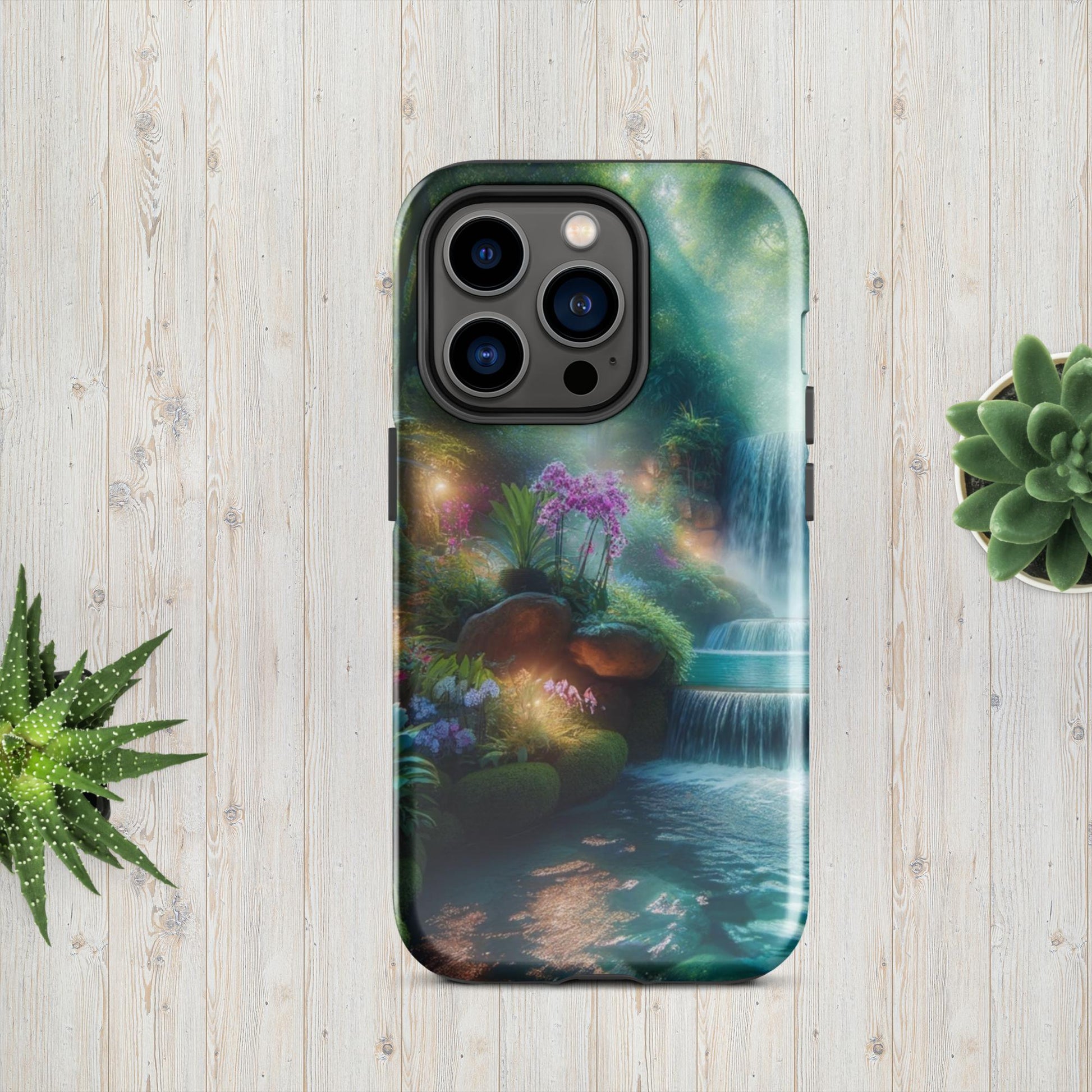 The Hologram Hook Up Glossy / iPhone 14 Pro Hidden Secret Tough Case for iPhone®
