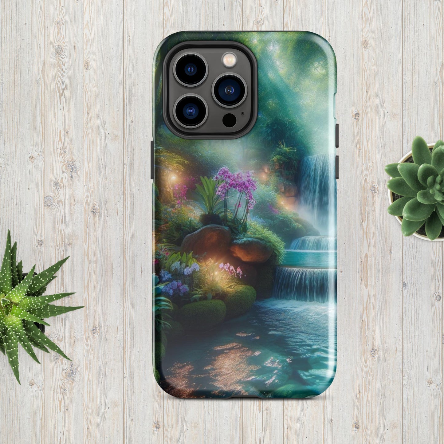 The Hologram Hook Up Glossy / iPhone 14 Pro Max Hidden Secret Tough Case for iPhone®