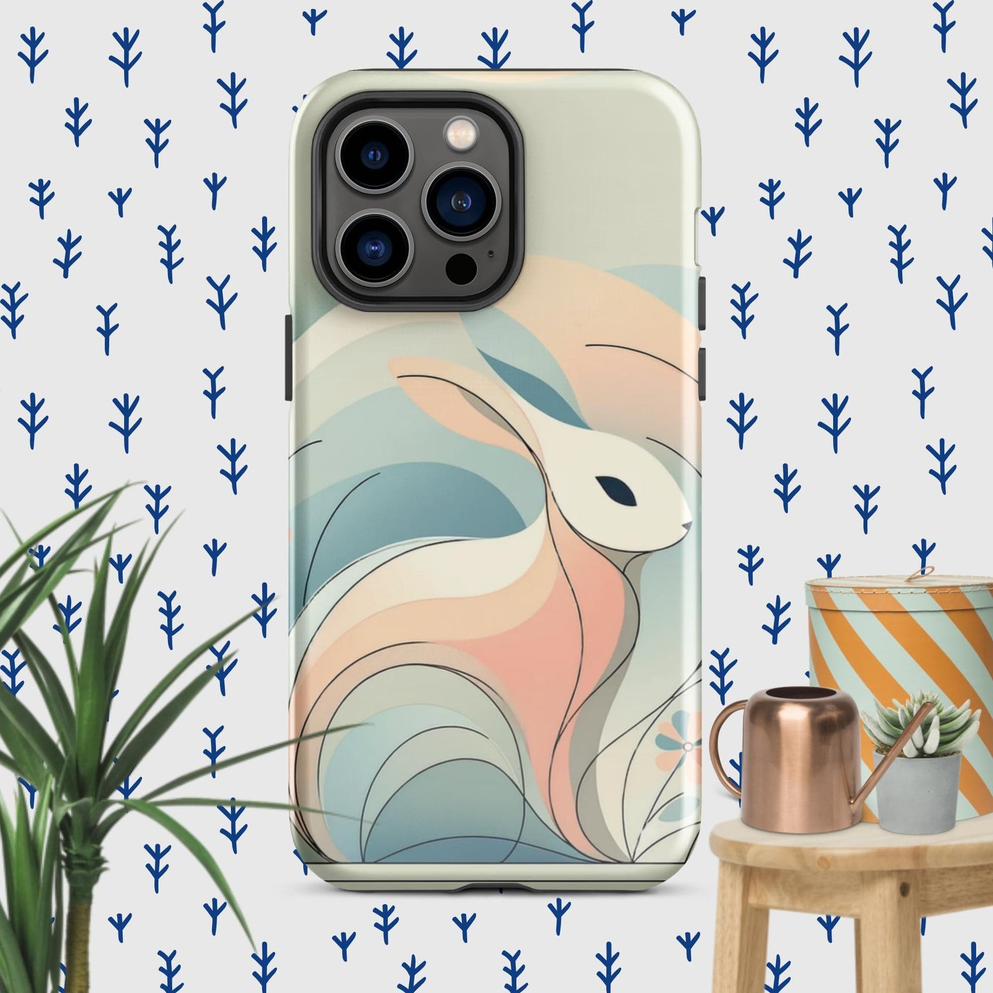 The Hologram Hook Up Glossy / iPhone 14 Pro Max Rabbit Icon Tough Case for iPhone®