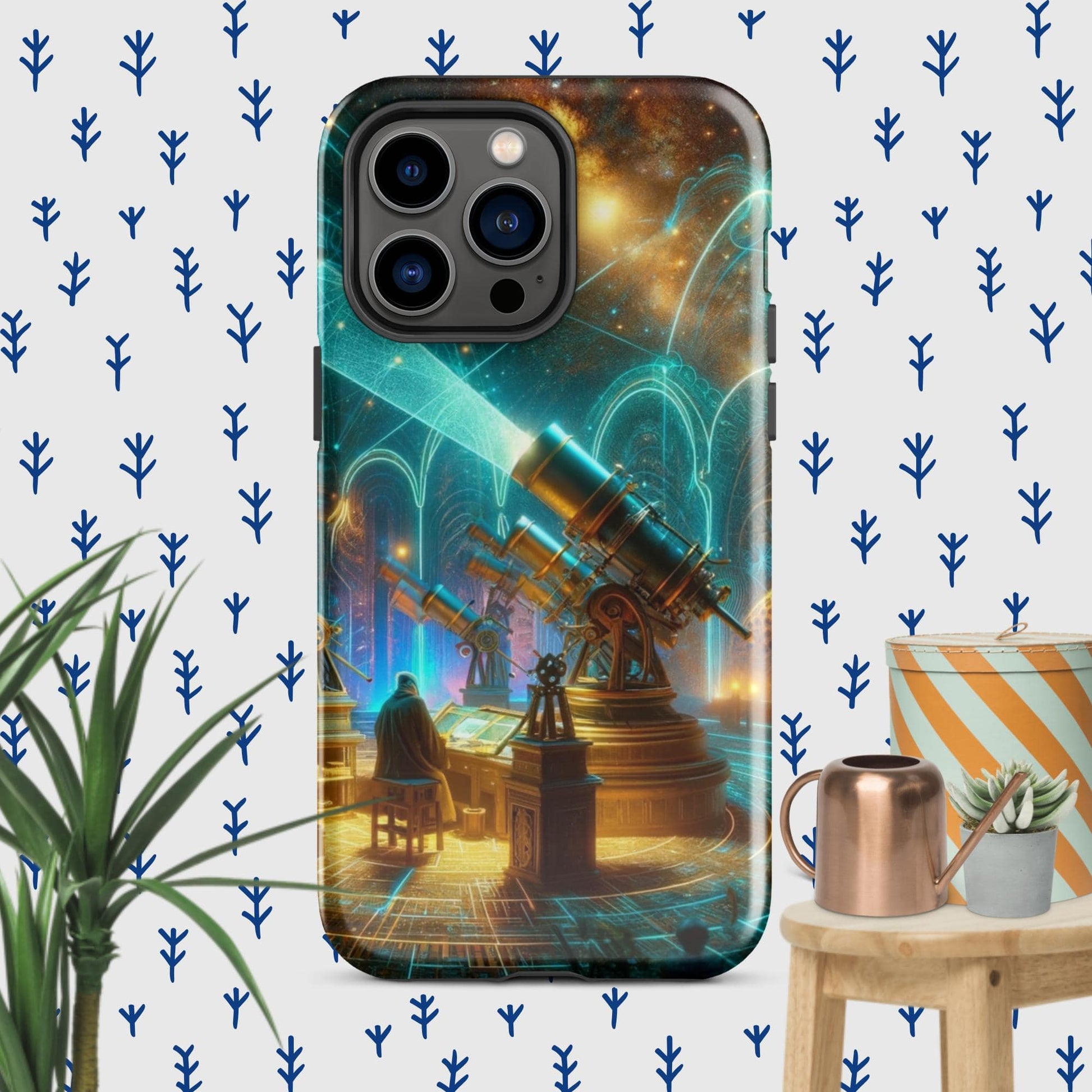 The Hologram Hook Up Glossy / iPhone 14 Pro Max Vision & Focus Tough Case for iPhone®