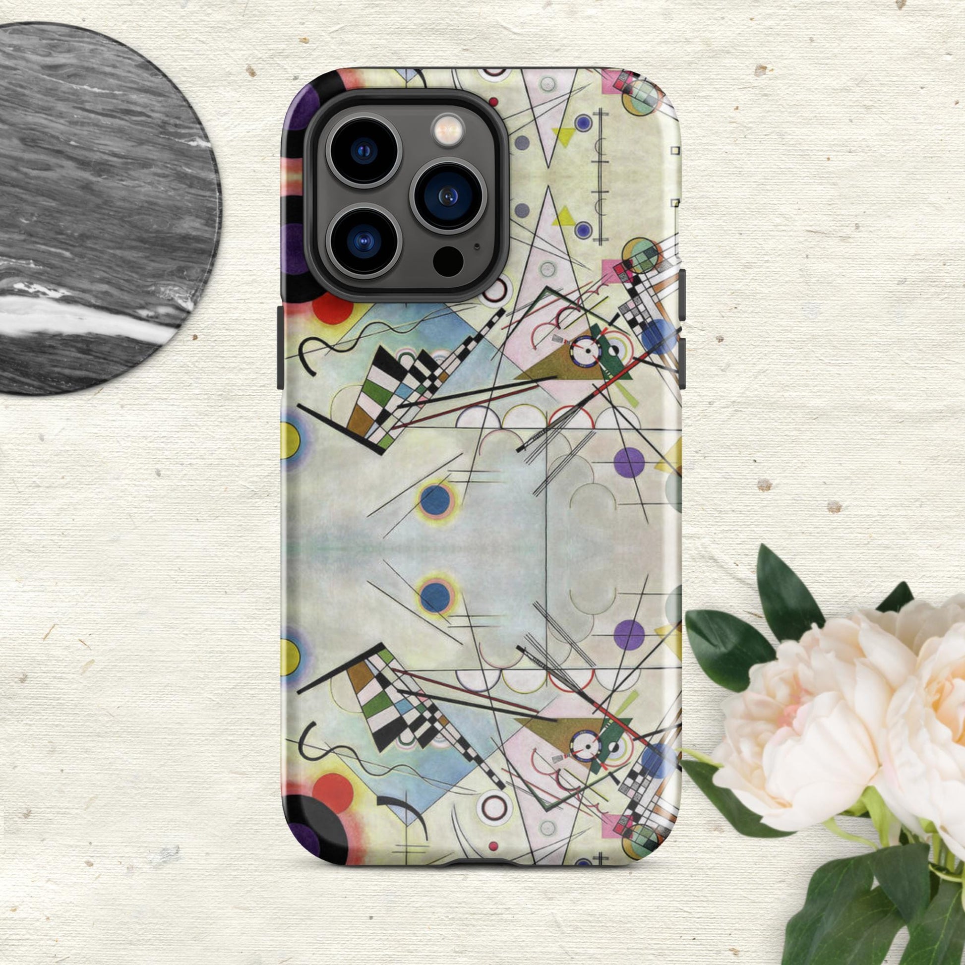 The Hologram Hook Up Glossy / iPhone 14 Pro Max Wassily's Reflection Tough Case for iPhone®