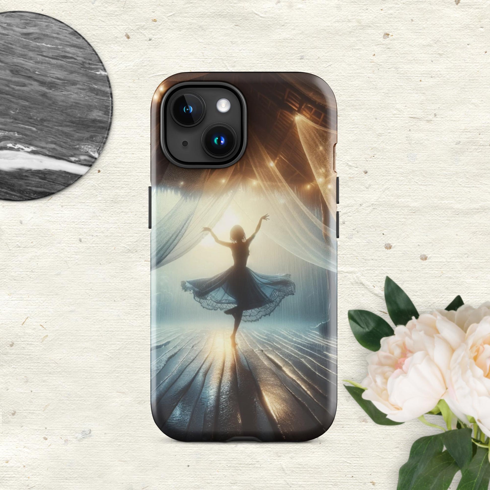 The Hologram Hook Up Glossy / iPhone 15 Always Dancing Tough Case for iPhone®