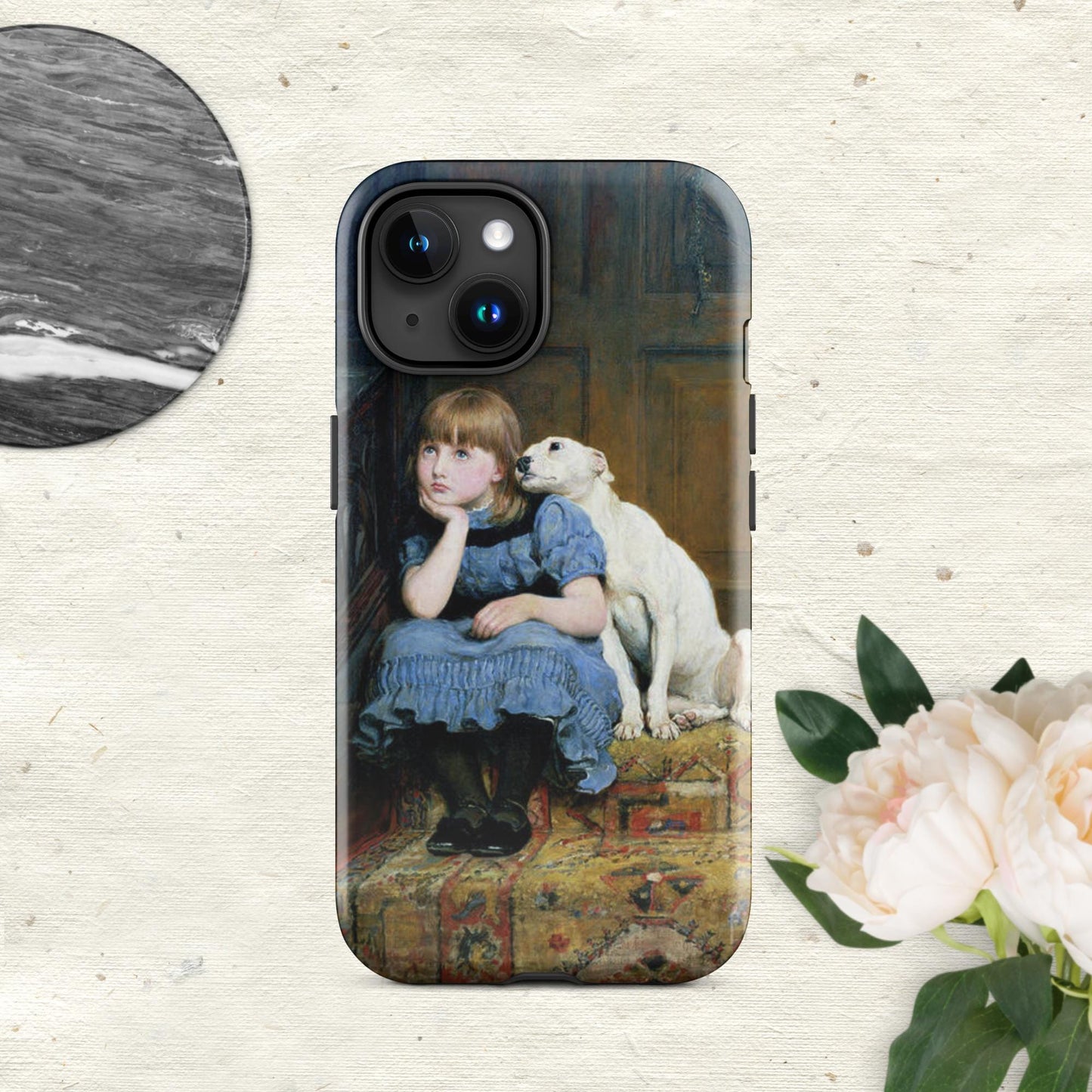 The Hologram Hook Up Glossy / iPhone 15 Briton's Sympathy Tough Case for iPhone®