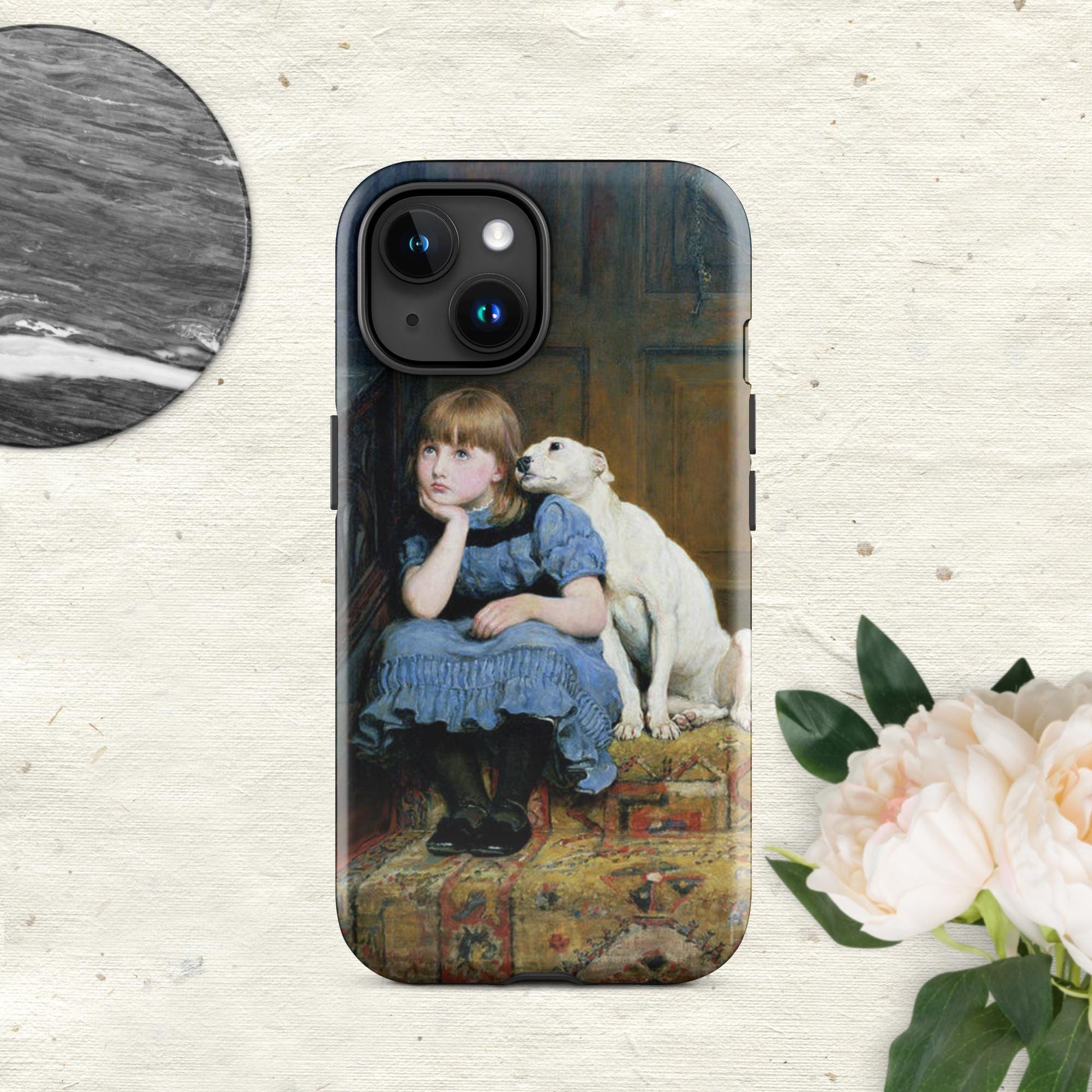 The Hologram Hook Up Glossy / iPhone 15 Briton's Sympathy Tough Case for iPhone®