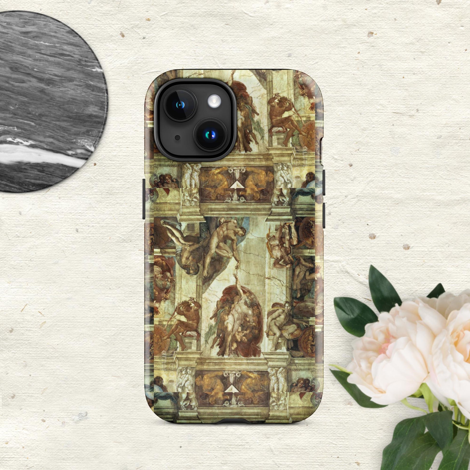 The Hologram Hook Up Glossy / iPhone 15 Creation Tough Case for iPhone®