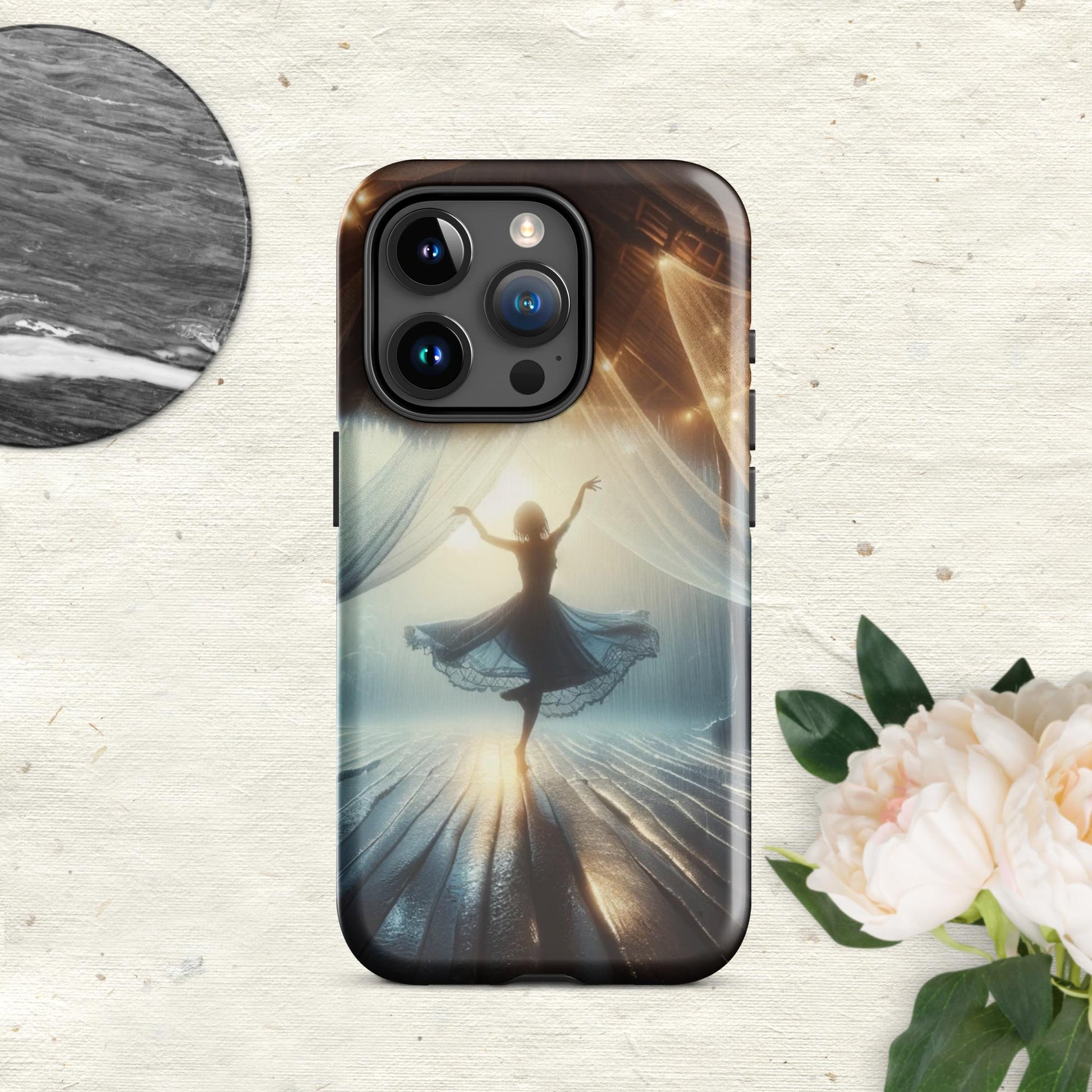 The Hologram Hook Up Glossy / iPhone 15 Pro Always Dancing Tough Case for iPhone®