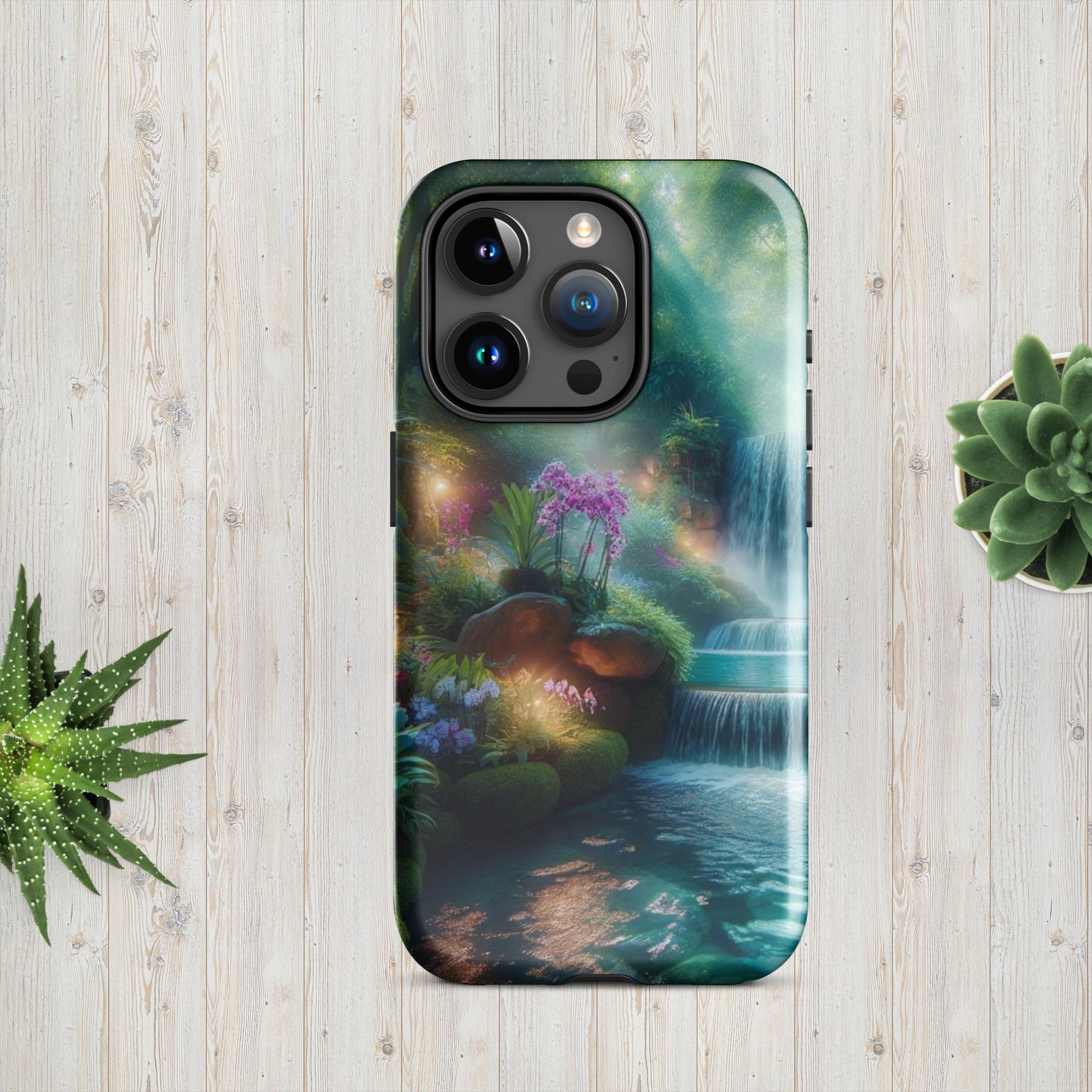 The Hologram Hook Up Glossy / iPhone 15 Pro Hidden Secret Tough Case for iPhone®