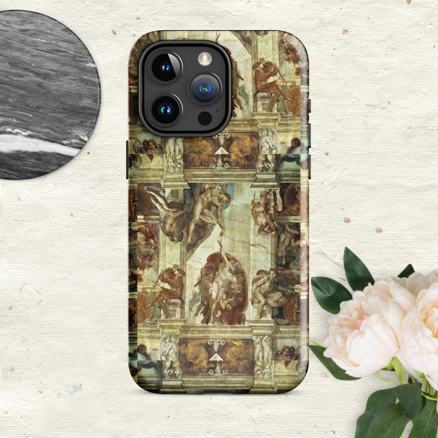 The Hologram Hook Up Glossy / iPhone 15 Pro Max Creation Tough Case for iPhone®