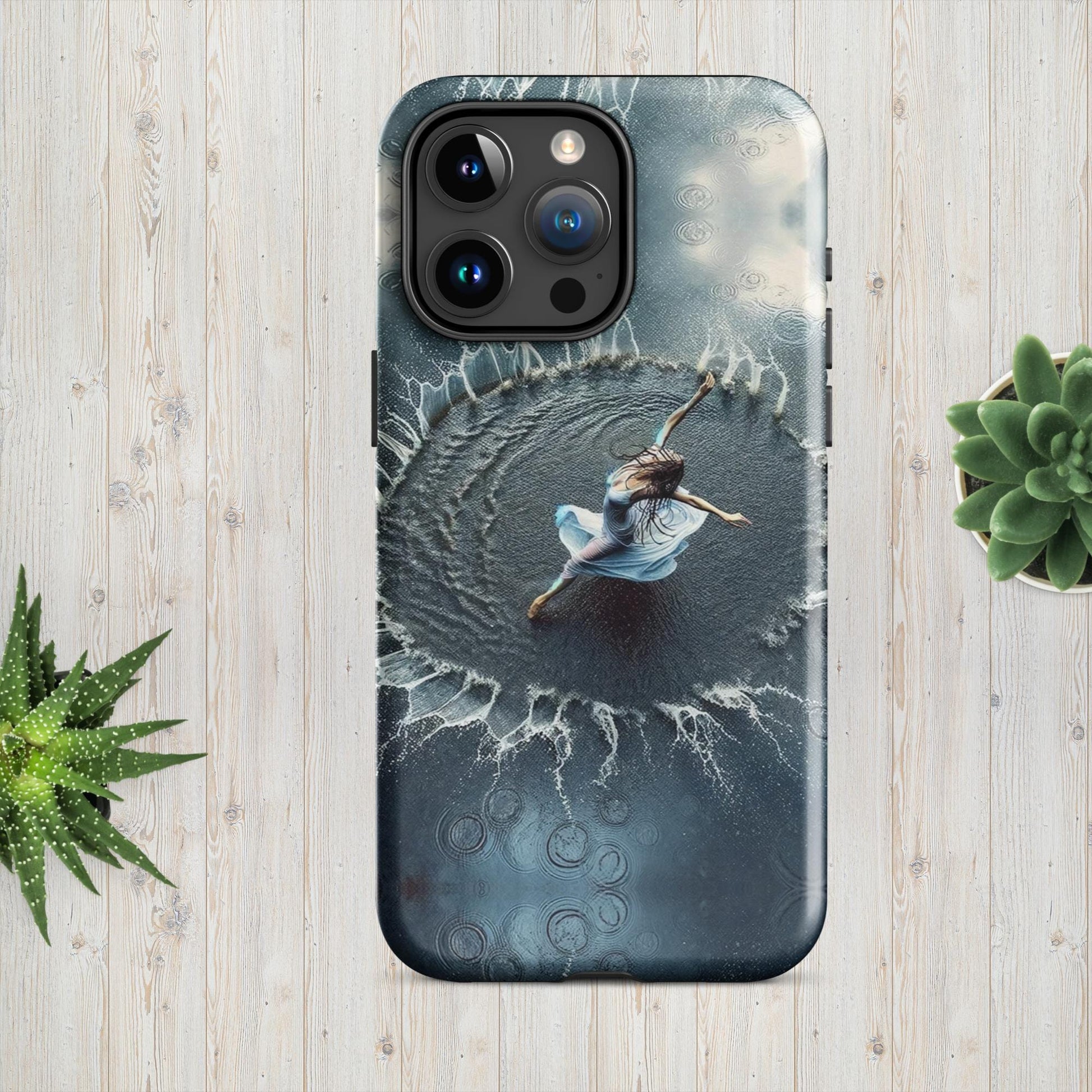 The Hologram Hook Up Glossy / iPhone 15 Pro Max Puddle Dance Tough Case for iPhone®