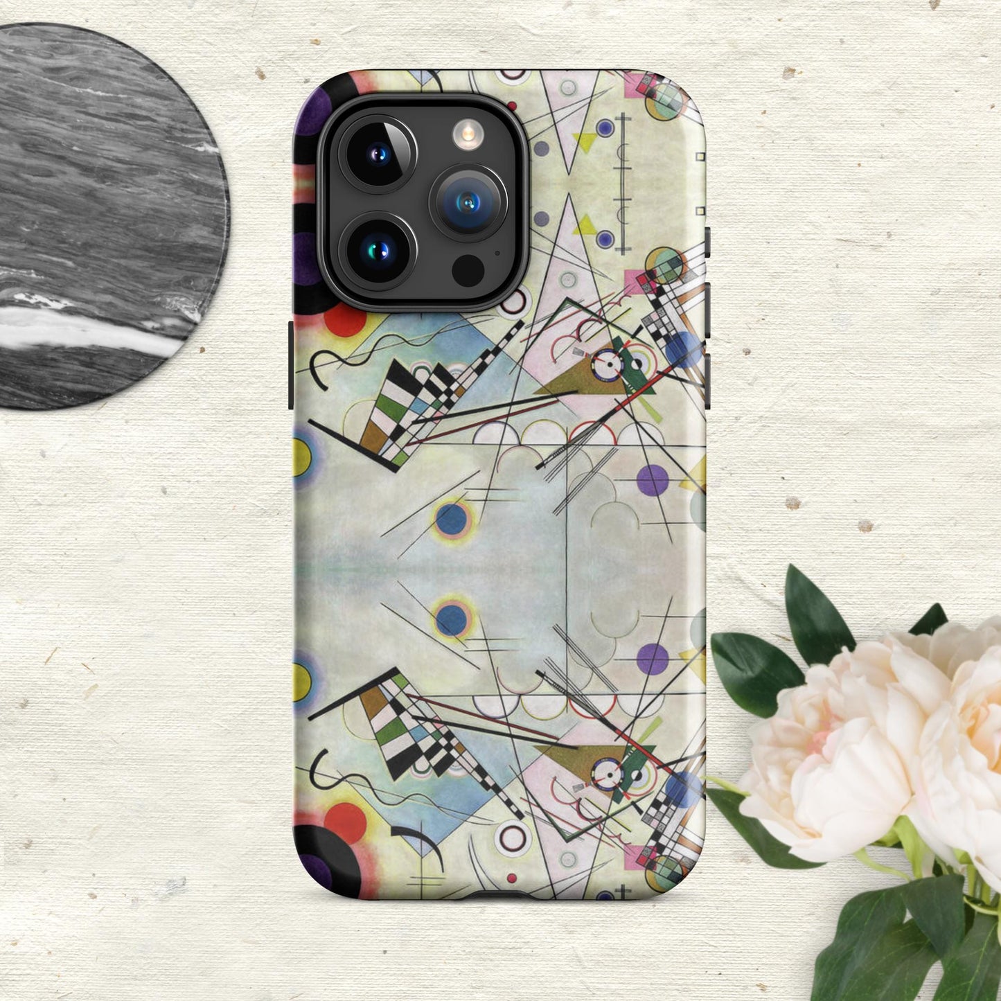 The Hologram Hook Up Glossy / iPhone 15 Pro Max Wassily's Reflection Tough Case for iPhone®