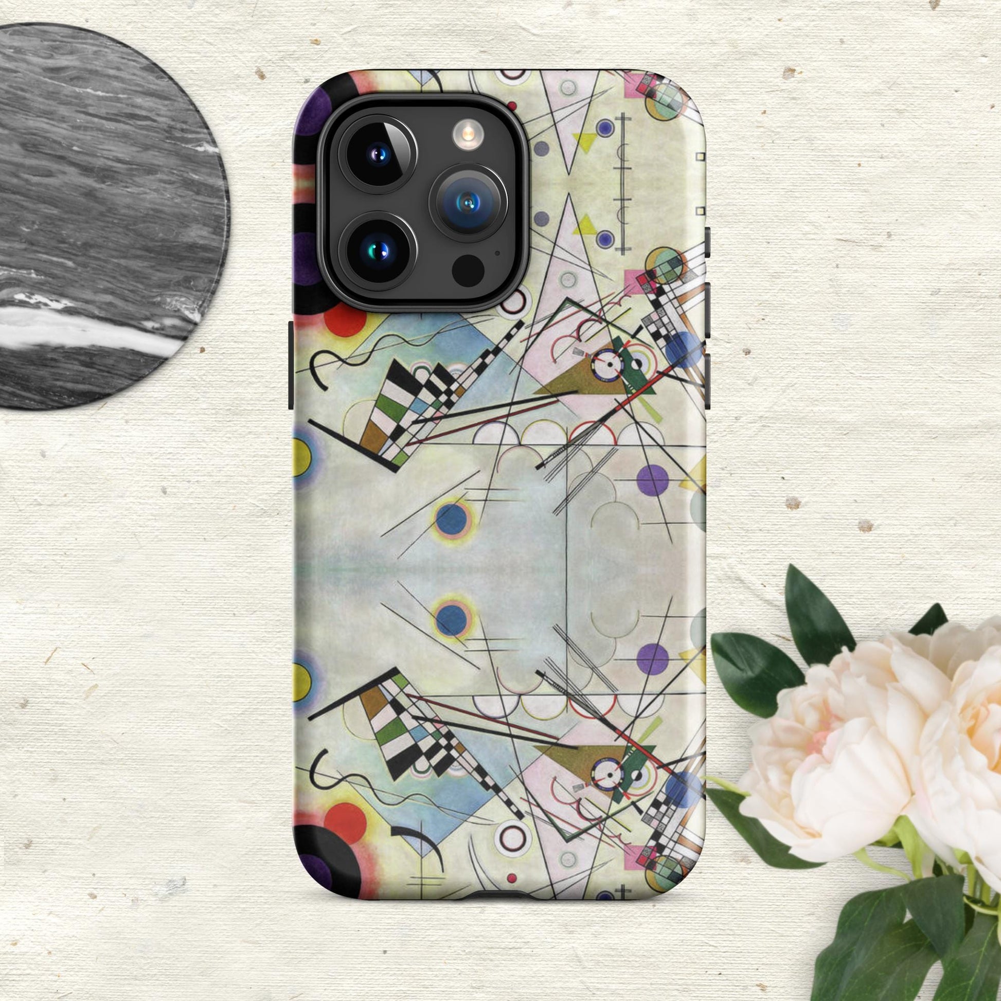 The Hologram Hook Up Glossy / iPhone 15 Pro Max Wassily's Reflection Tough Case for iPhone®