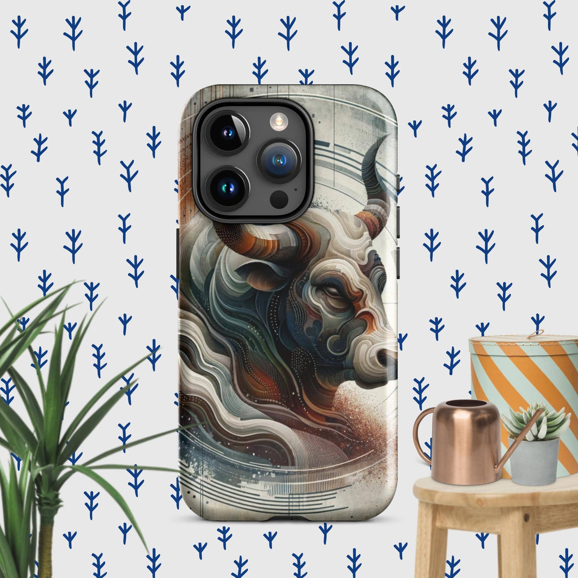 The Hologram Hook Up Glossy / iPhone 15 Pro Taurus Tough Case for iPhone®