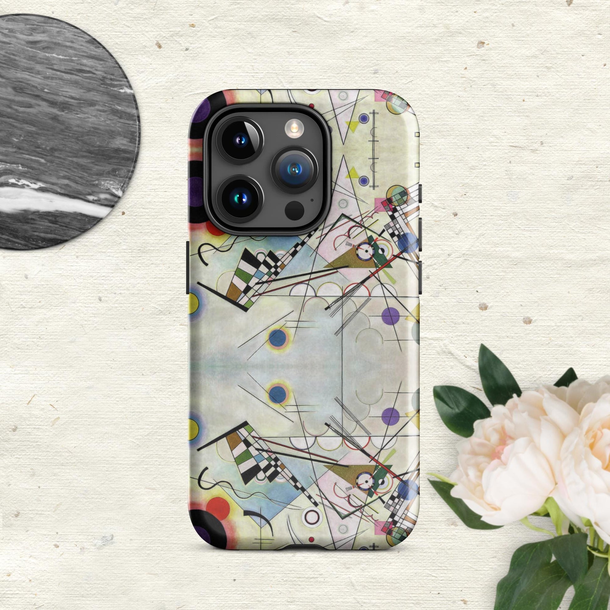 The Hologram Hook Up Glossy / iPhone 15 Pro Wassily's Reflection Tough Case for iPhone®