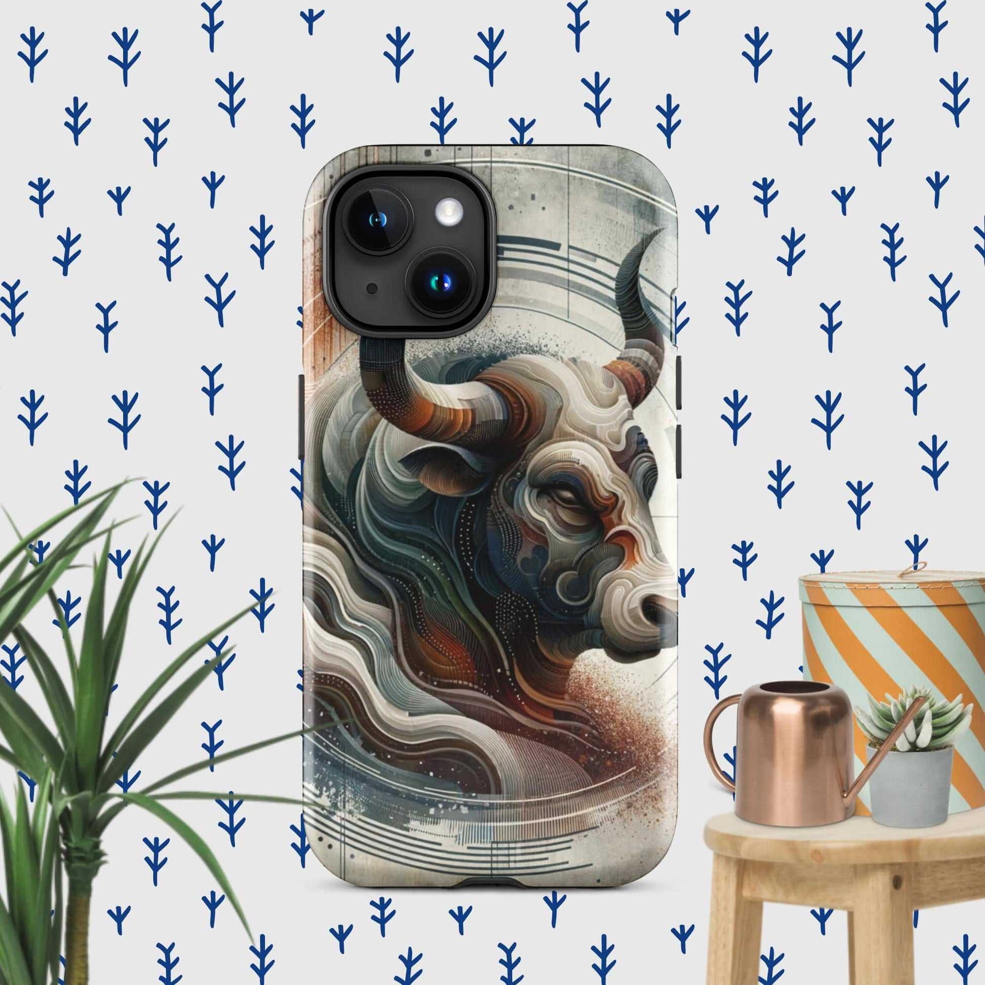 The Hologram Hook Up Glossy / iPhone 15 Taurus Tough Case for iPhone®