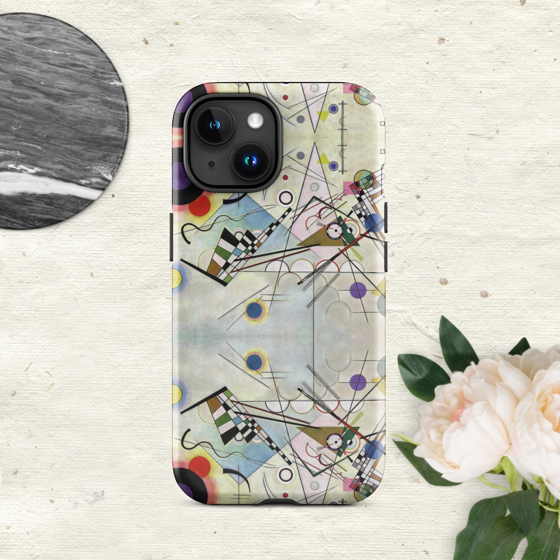 The Hologram Hook Up Glossy / iPhone 15 Wassily's Reflection Tough Case for iPhone®