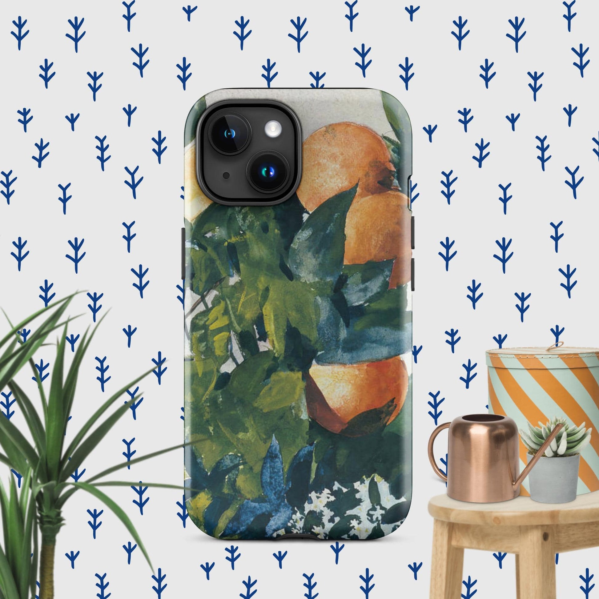 The Hologram Hook Up Glossy / iPhone 15 Winslow's Oranges Tough Case for iPhone®