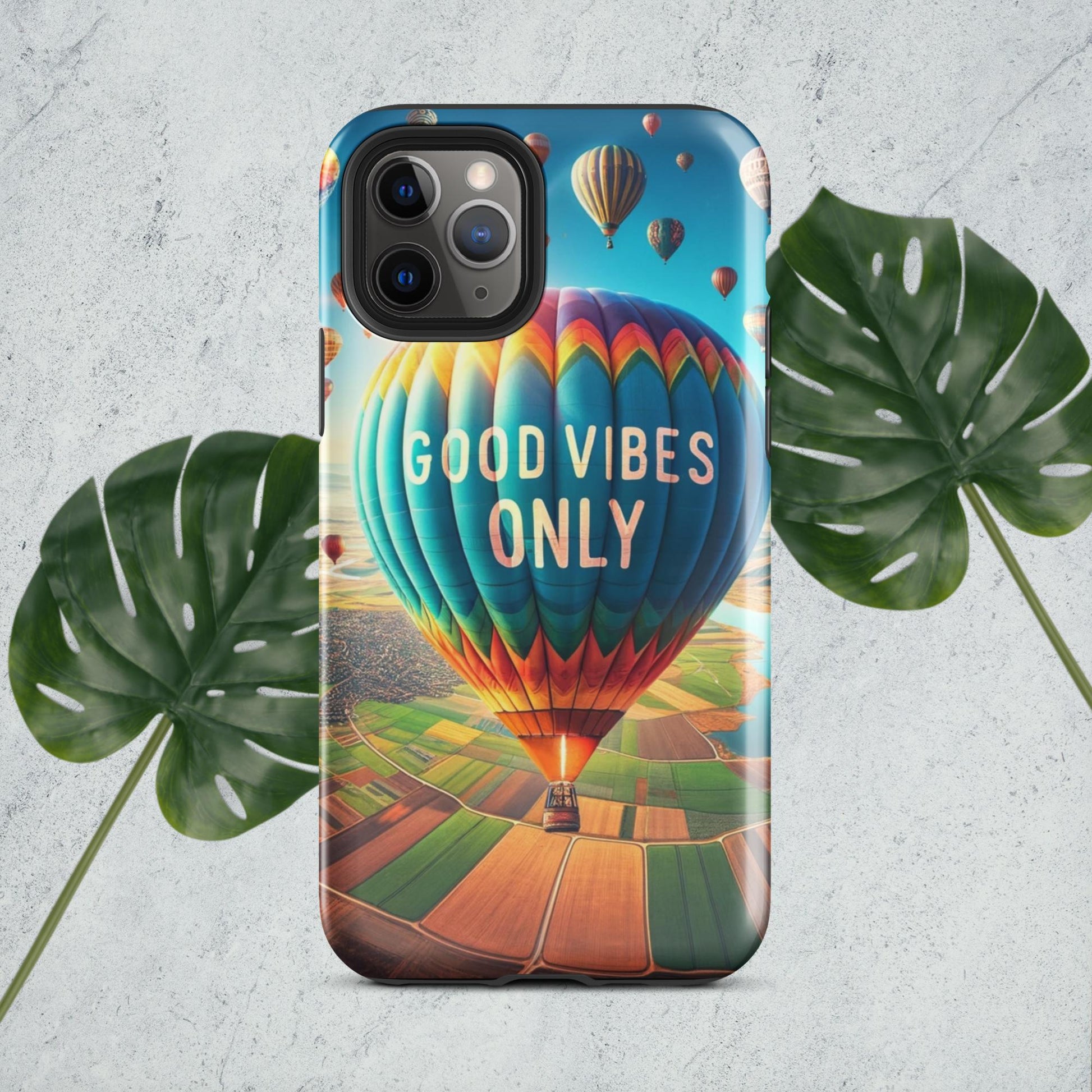 The Hologram Hook Up iPhone 11 Pro Good Vibes Only Tough Case for iPhone®